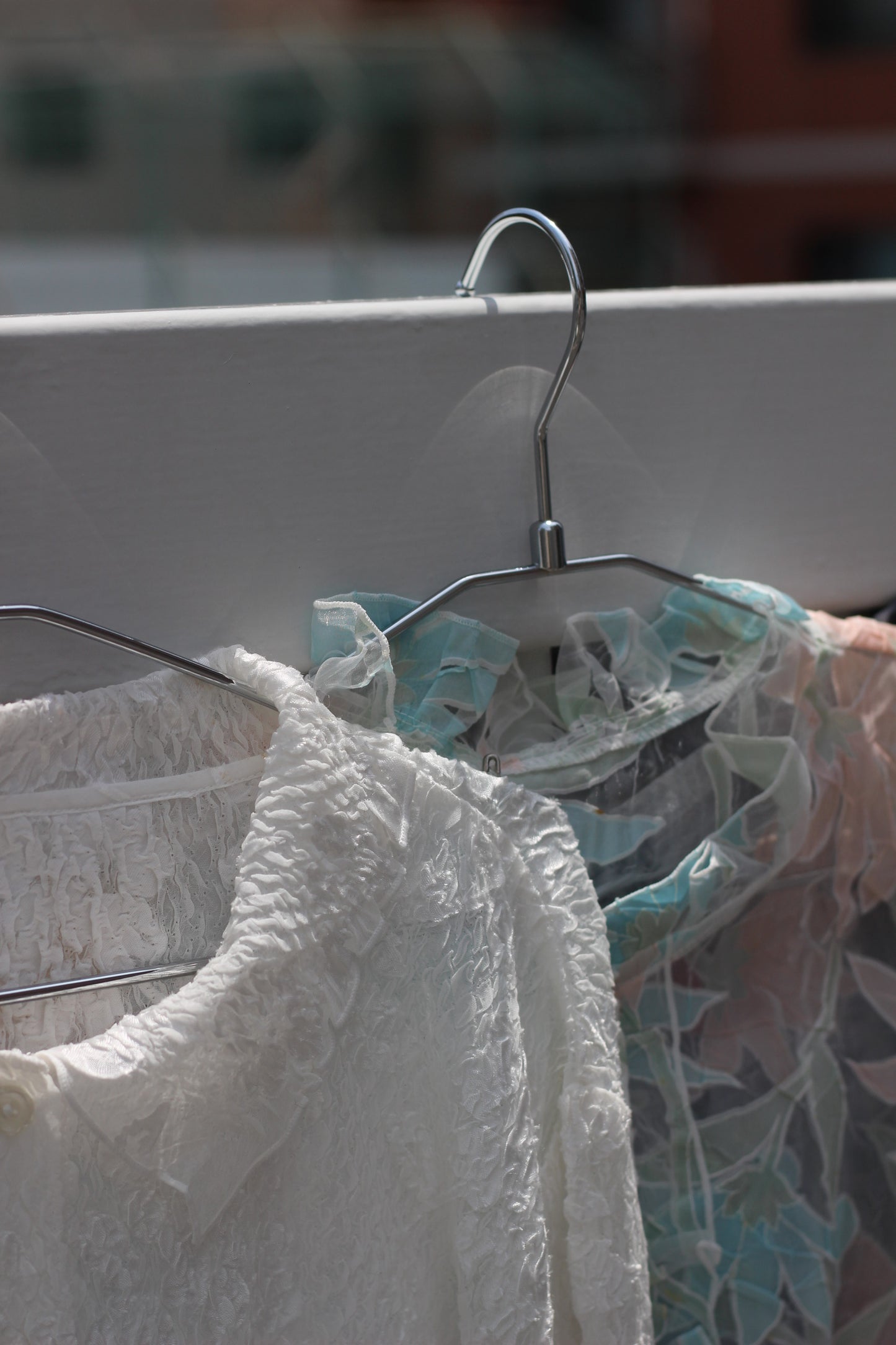 Vintage Sheer Design Long Sleeve Blouse x6点