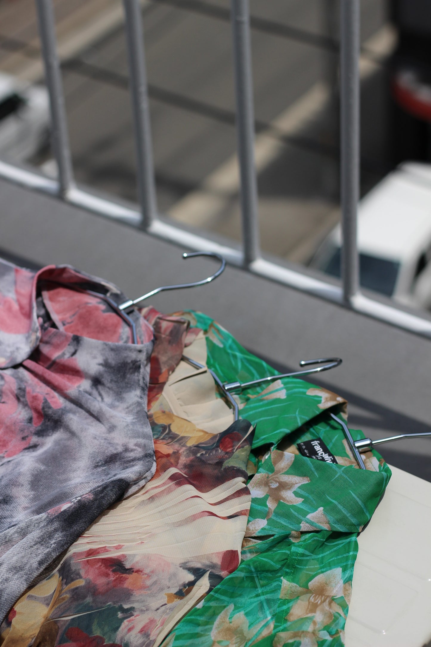 Vintage Sheer Design Long Sleeve Blouse x6点