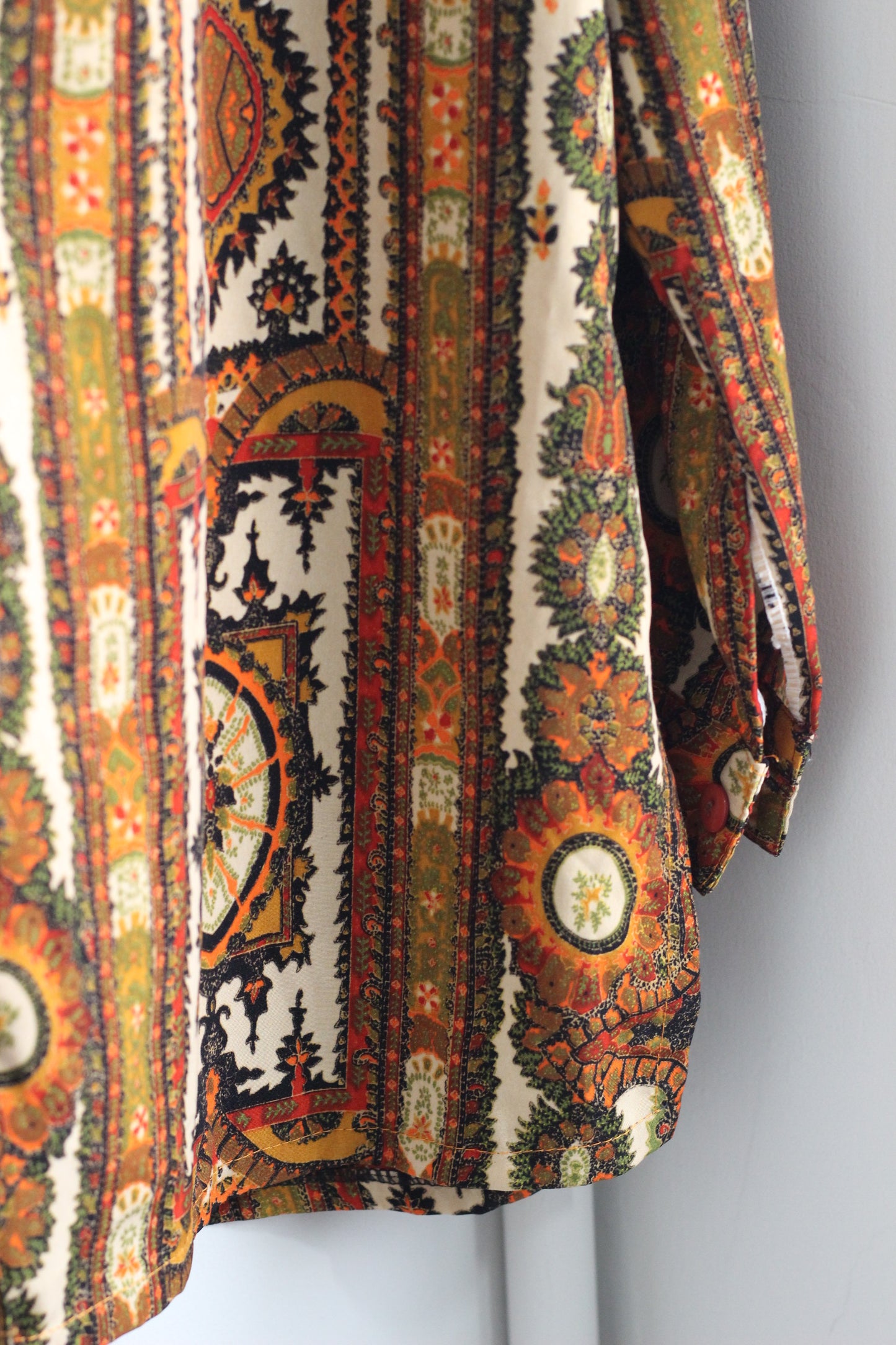 Vintage Design Long Sleeve Shirt Blouse x4点