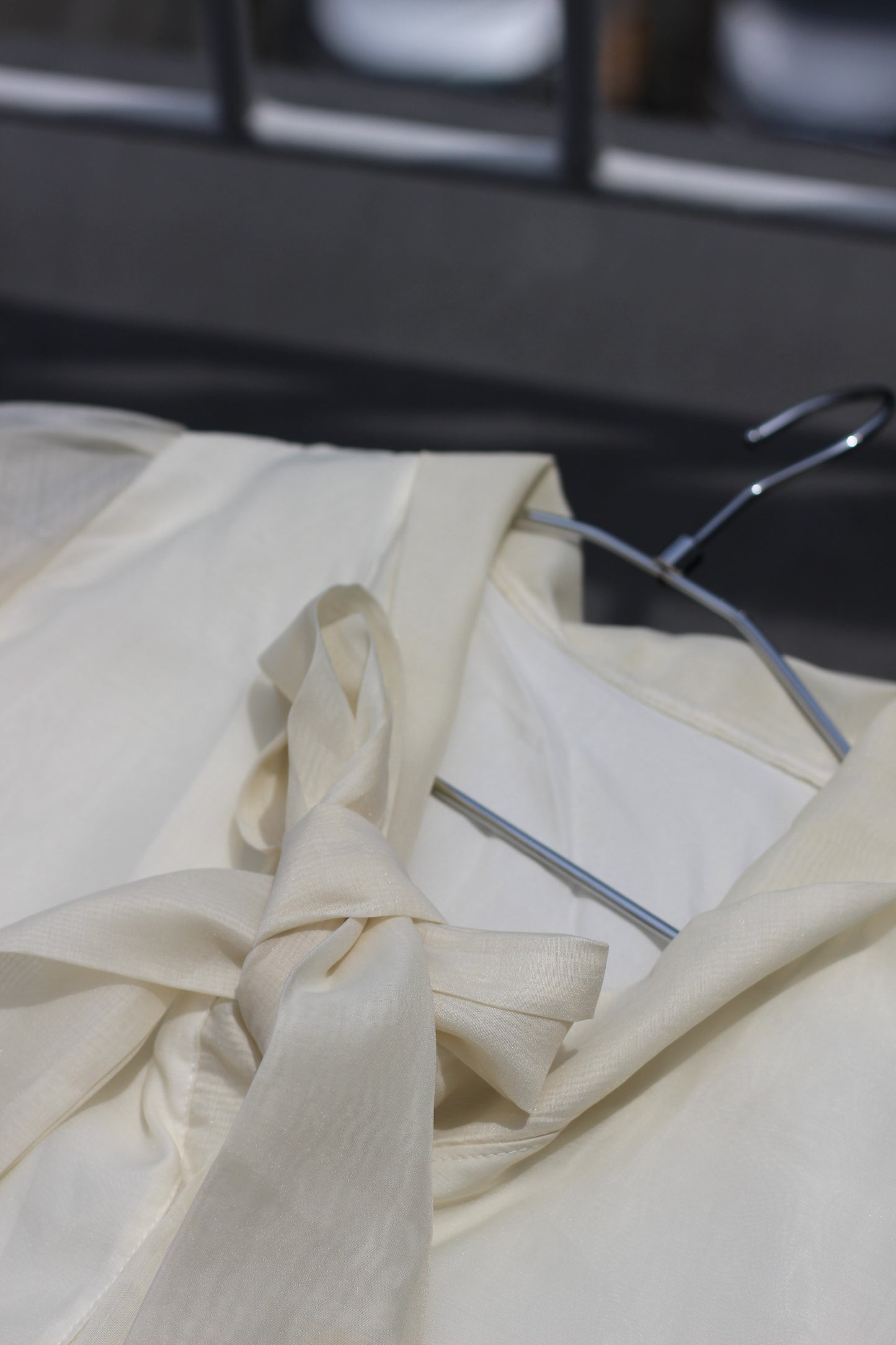 Vintage Sheer Long Sleeve Blouse x4点