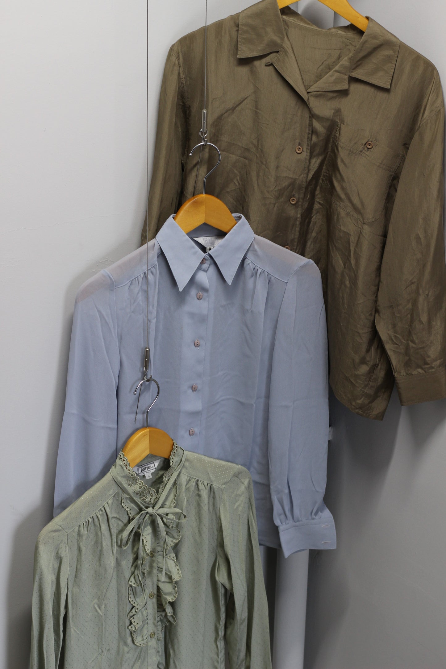 Vintage Colour Long Sleeve Blouse x6点