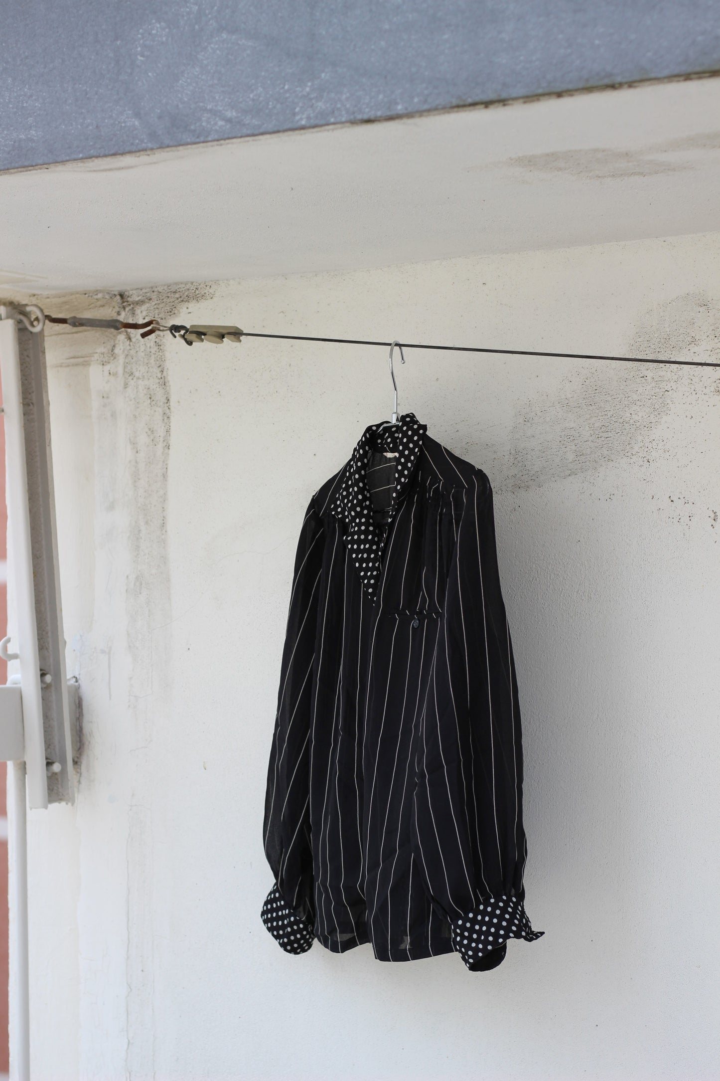 Vintage Black Sheer Blouse x9点