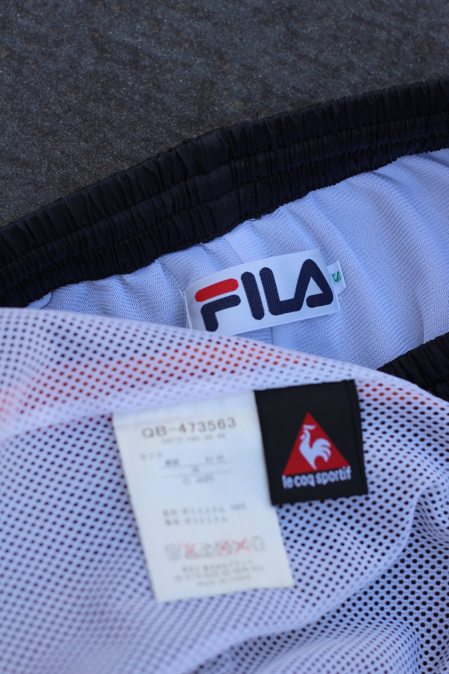 90's FILA & Le Coq Sportif Track Pants x2点