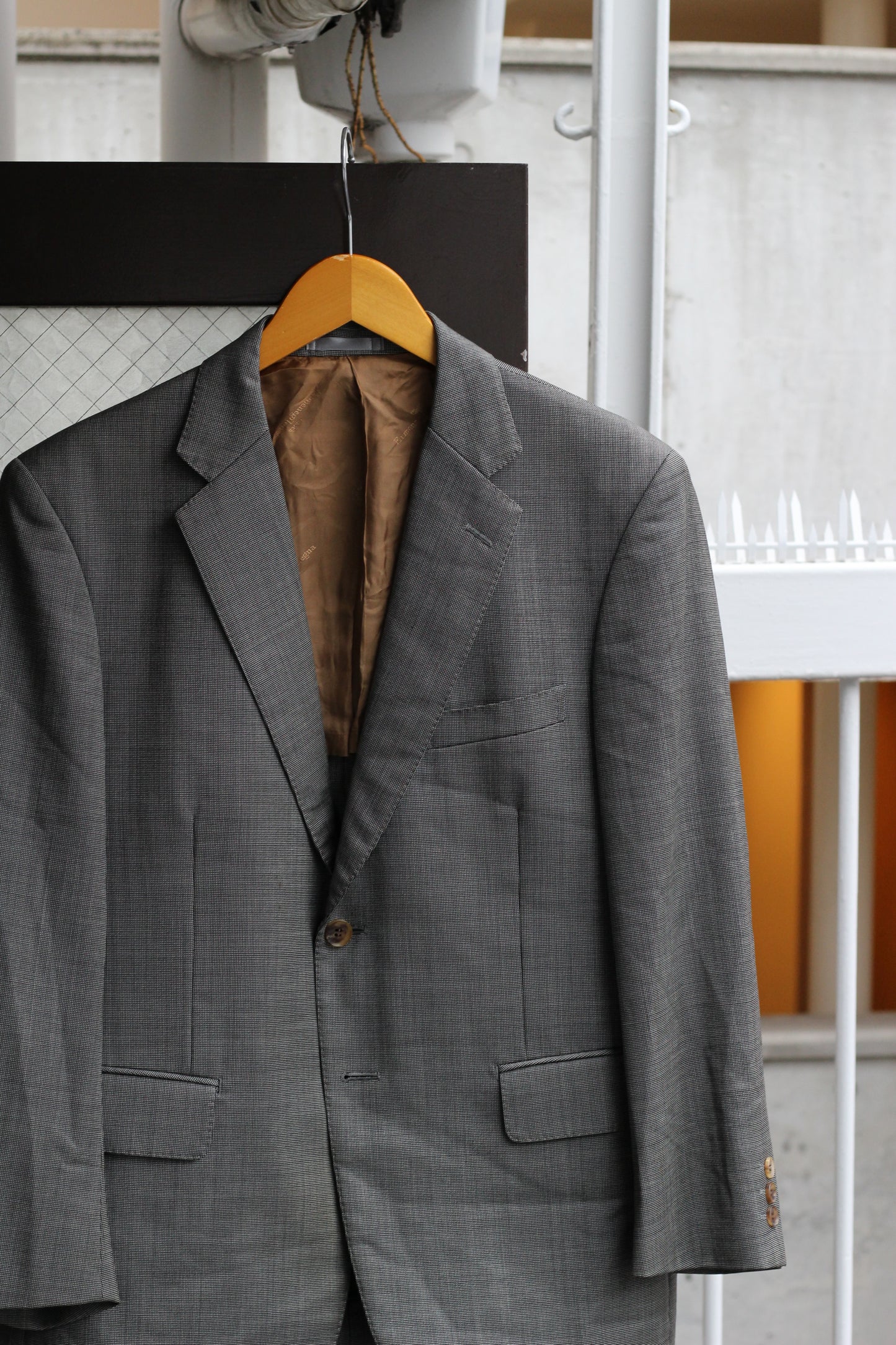 Ermenegildo Zegna Single Breasted Tailored Jacket set x2点