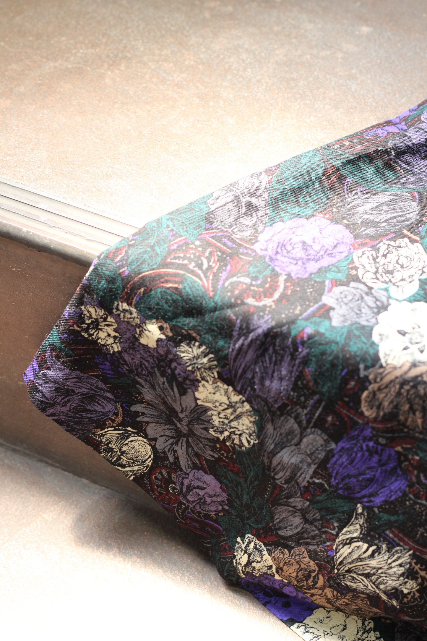 Vintage Flower Design Tight Skirt x2点