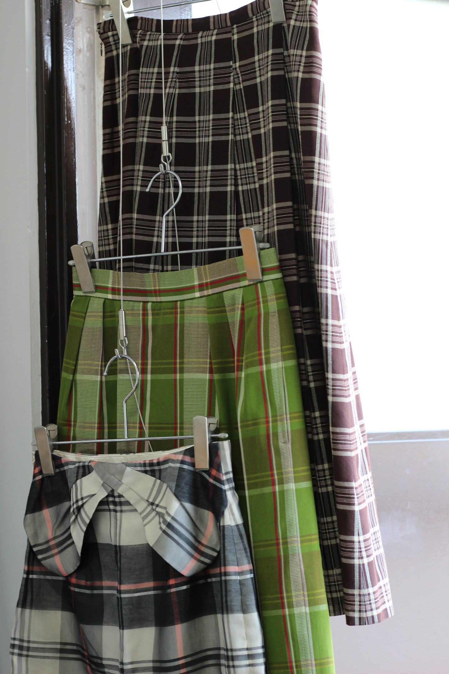 Vintage Check Skirt x3点