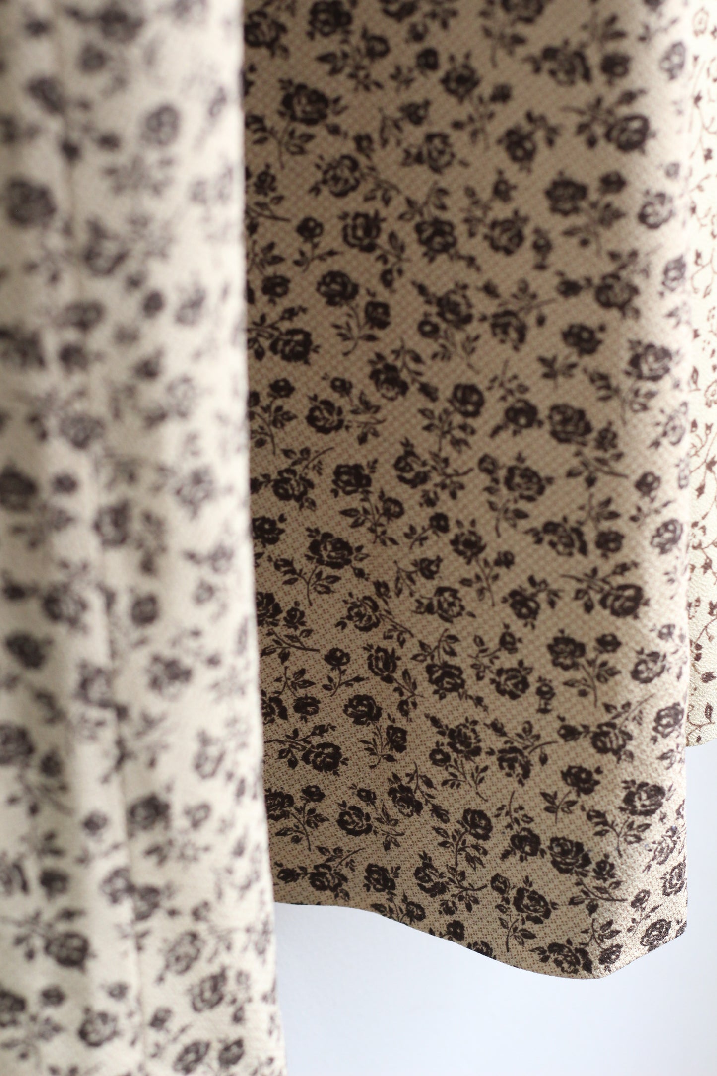 Vintage Small Floral Print Skirt x5点