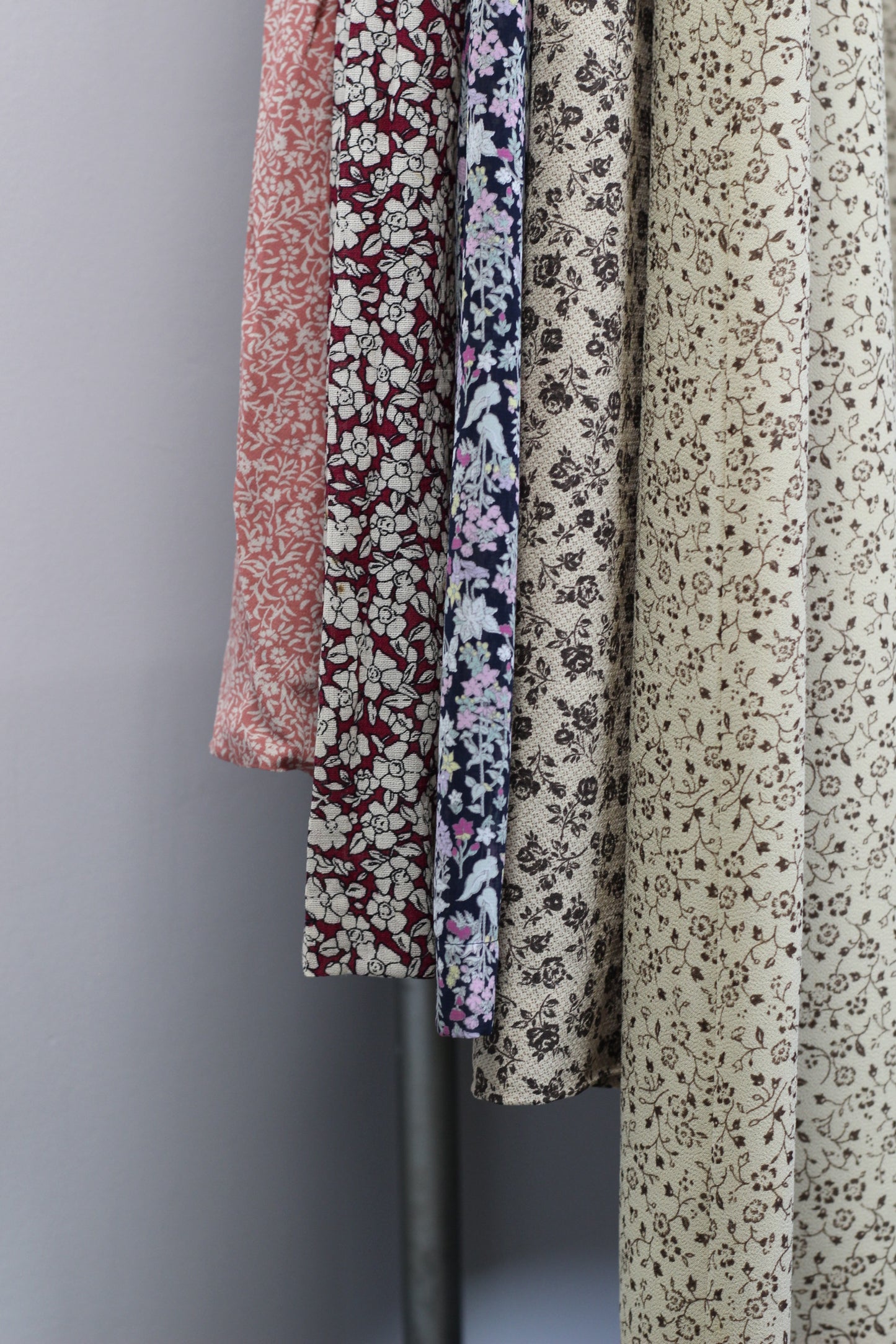 Vintage Small Floral Print Skirt x5点