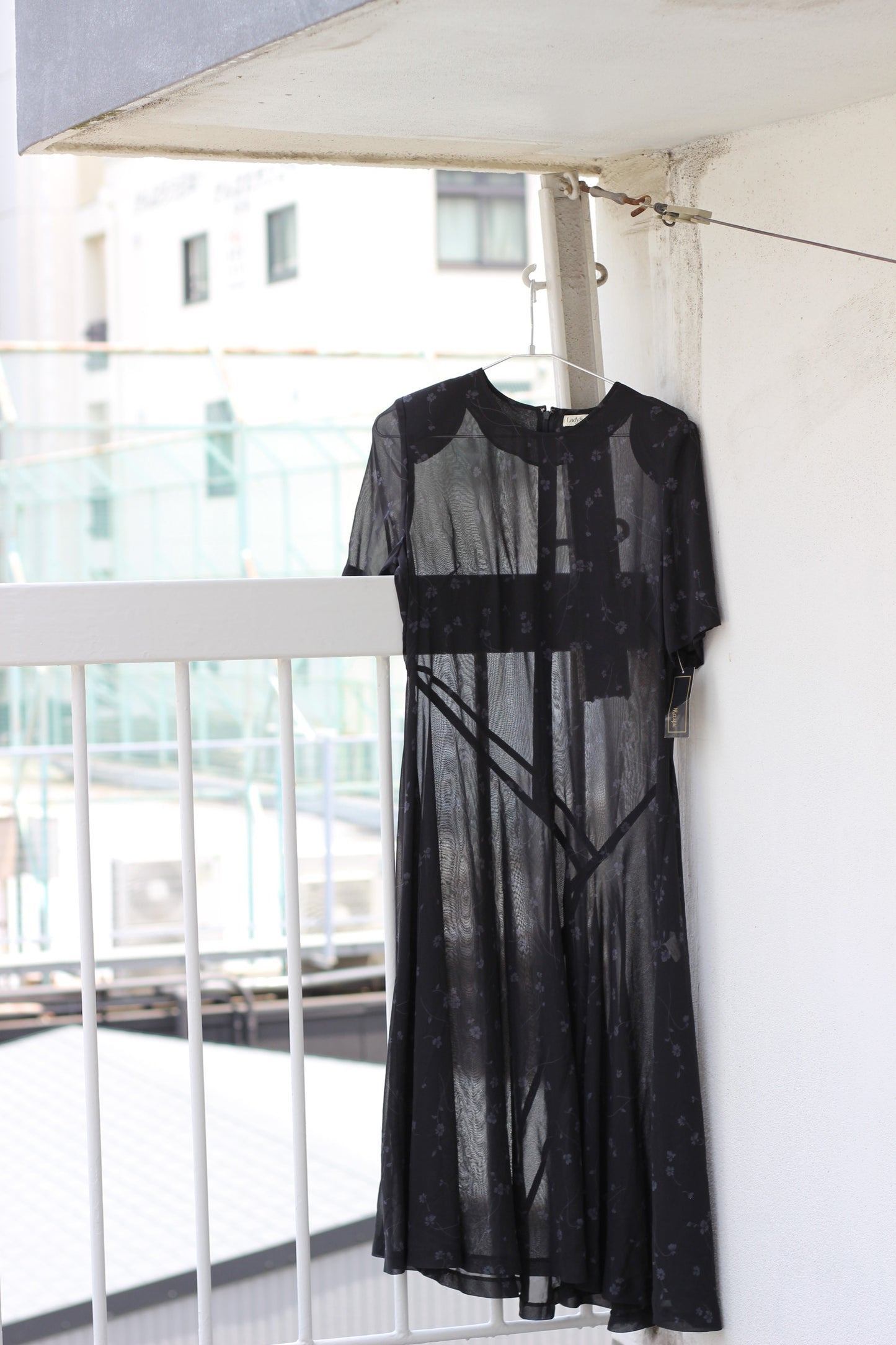 Vintage Floral Short Sleeve One-Piece x3点