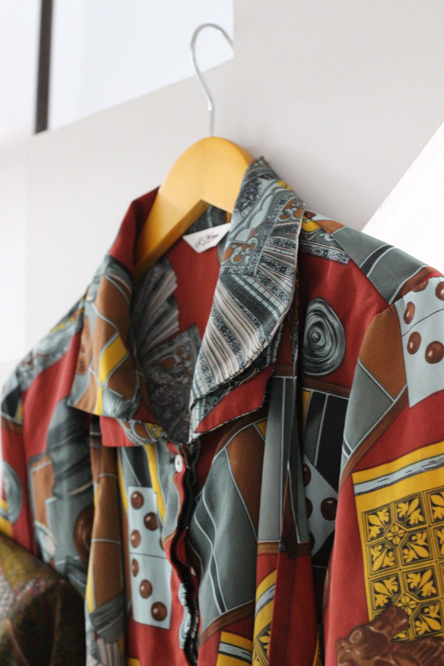 Vintage Design Long Sleeve Blouse x3点