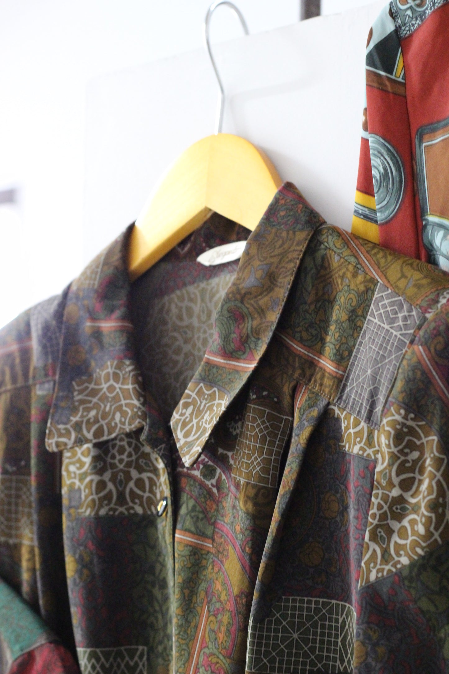 Vintage Design Long Sleeve Blouse x3点