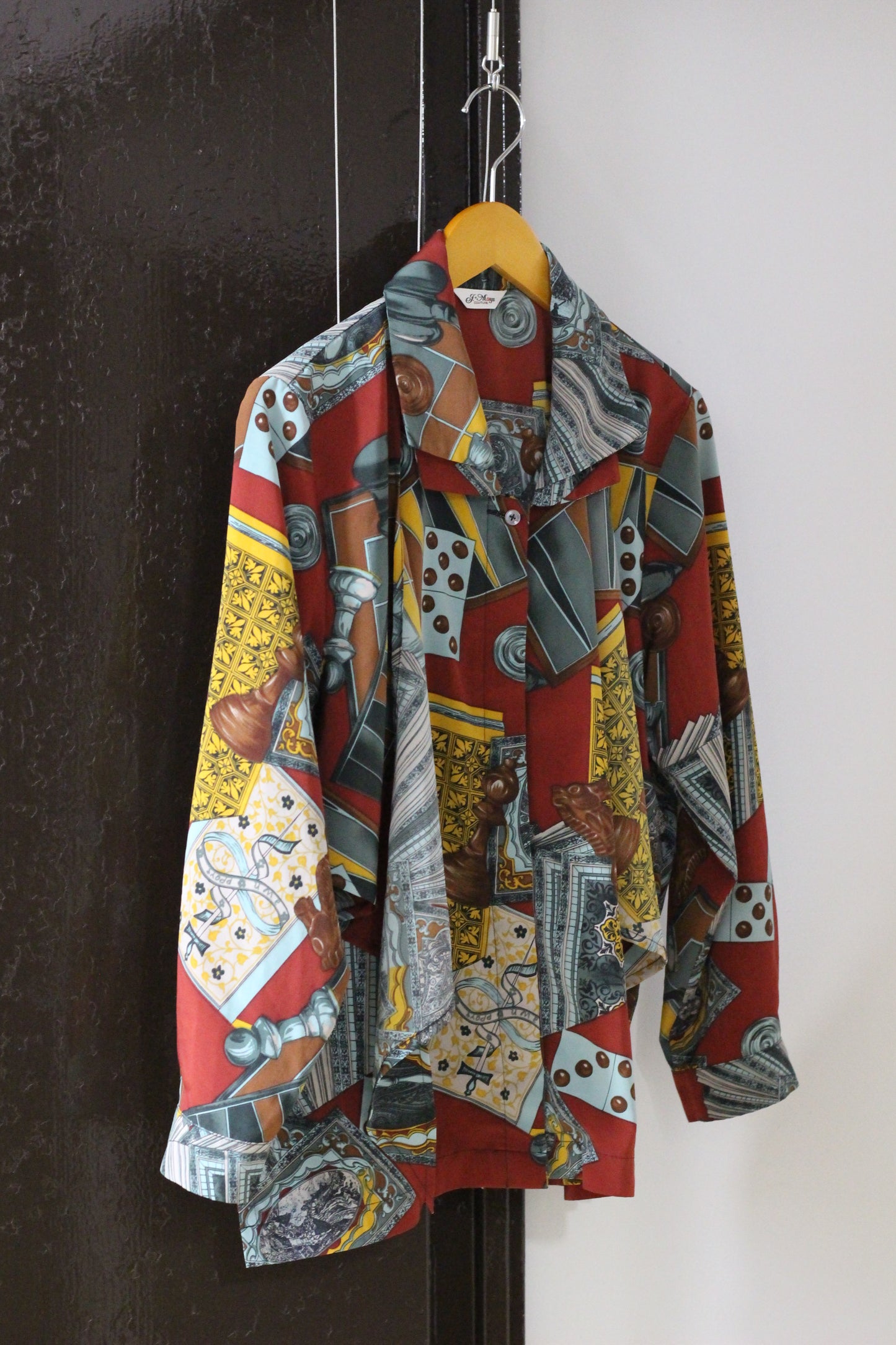 Vintage Design Long Sleeve Blouse x3点