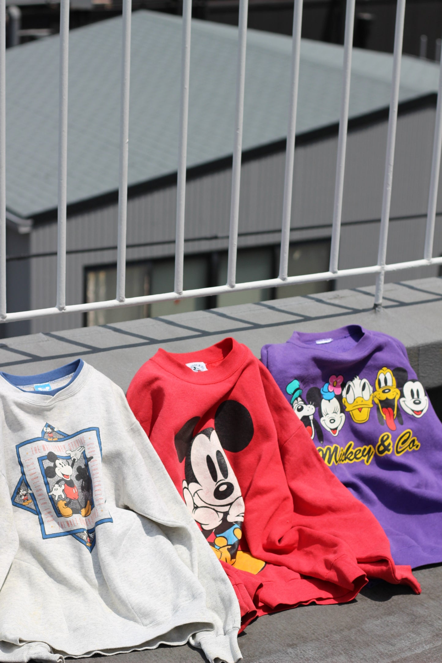 90's Disney & Iconic Sweatshirts x4点