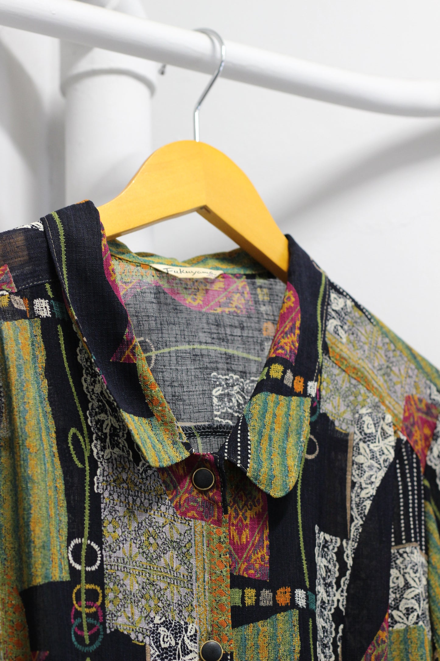 Vintage Design Long Sleeve Blouse x4点