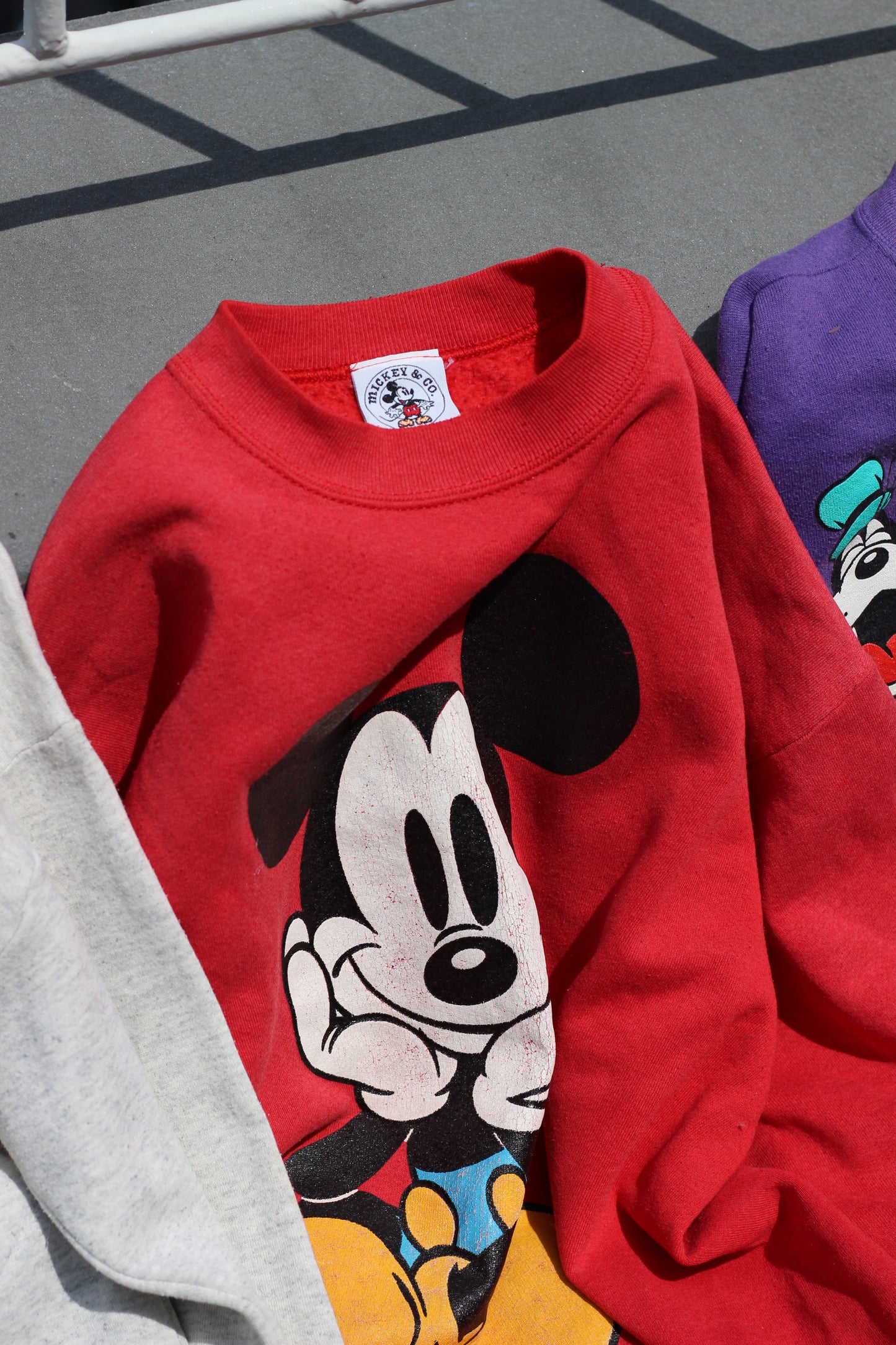 90's Disney & Iconic Sweatshirts x4点