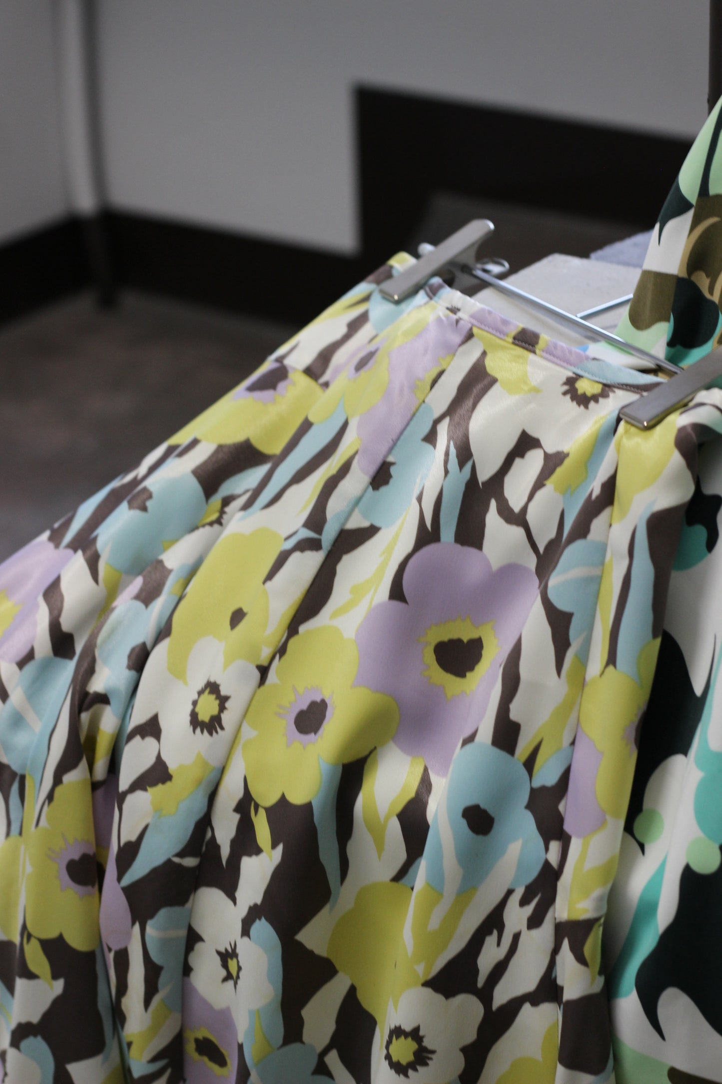 Vintage Retro Flower Skirt x2点