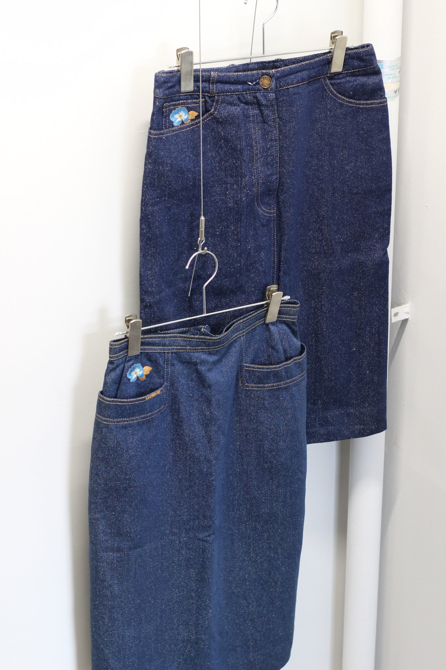 Vintage Design Denim Skirt x3点