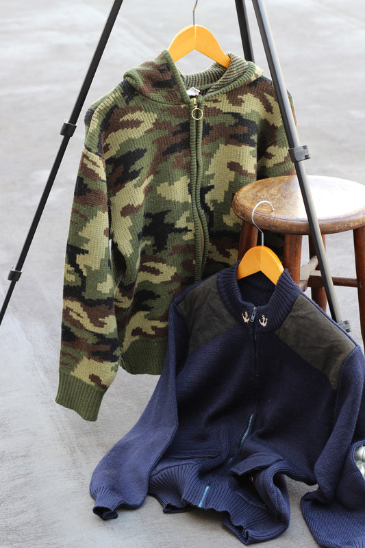 Vintage Military Knit x2点