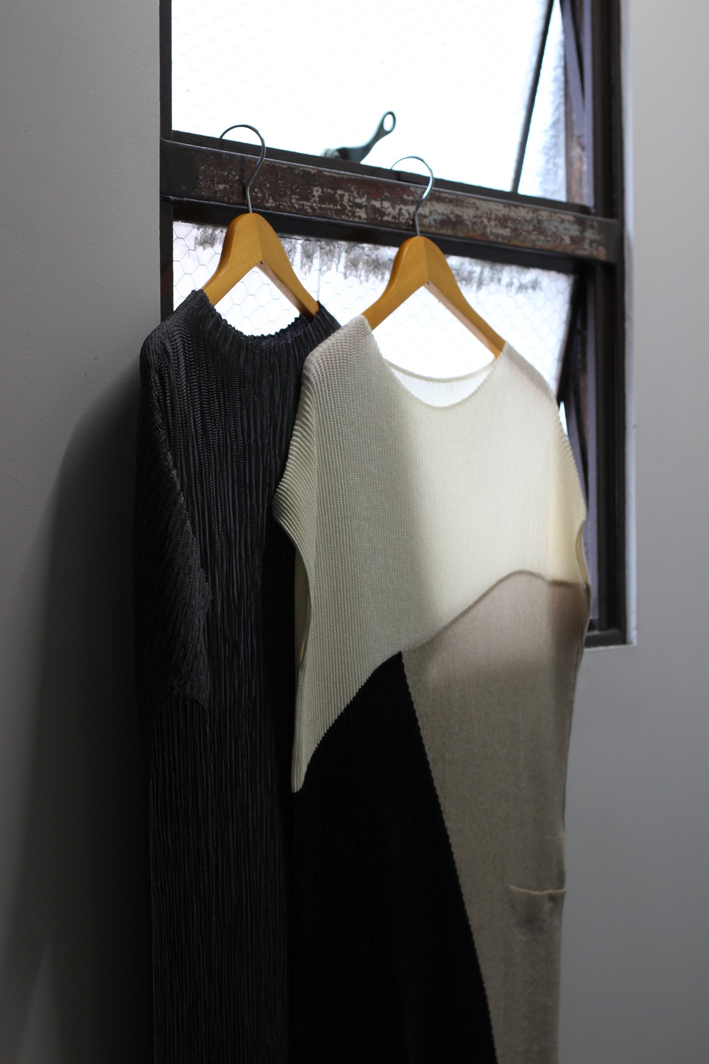 Vintage Pleats Short Sleeve One-Piece x2点