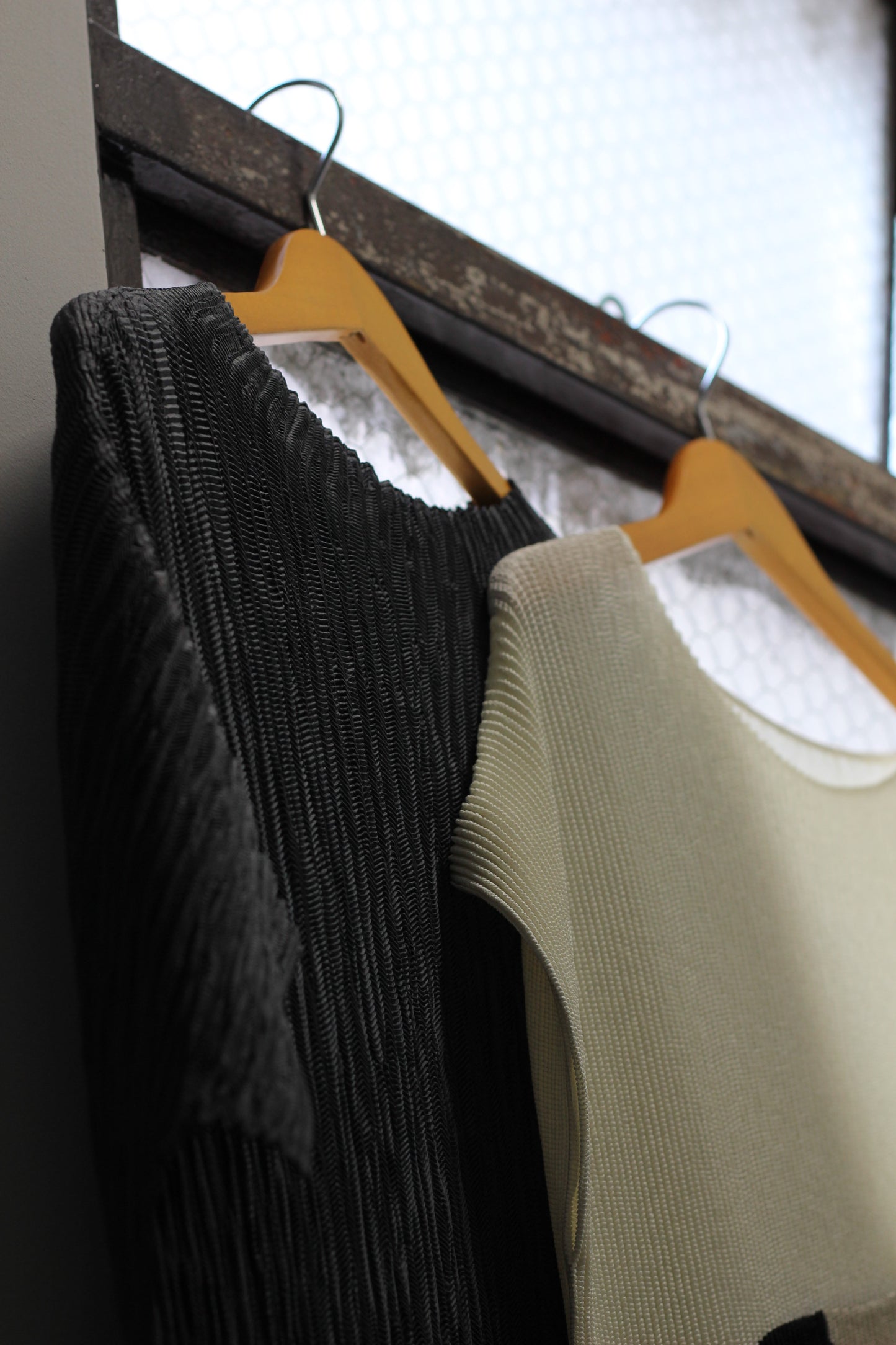 Vintage Pleats Short Sleeve One-Piece x2点
