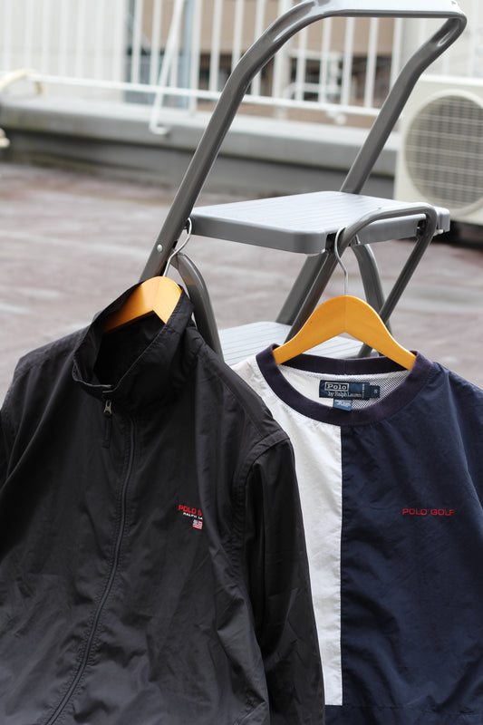 90's Polo Sport Ralph Lauren Nylon Jacket & Pullover set x2点