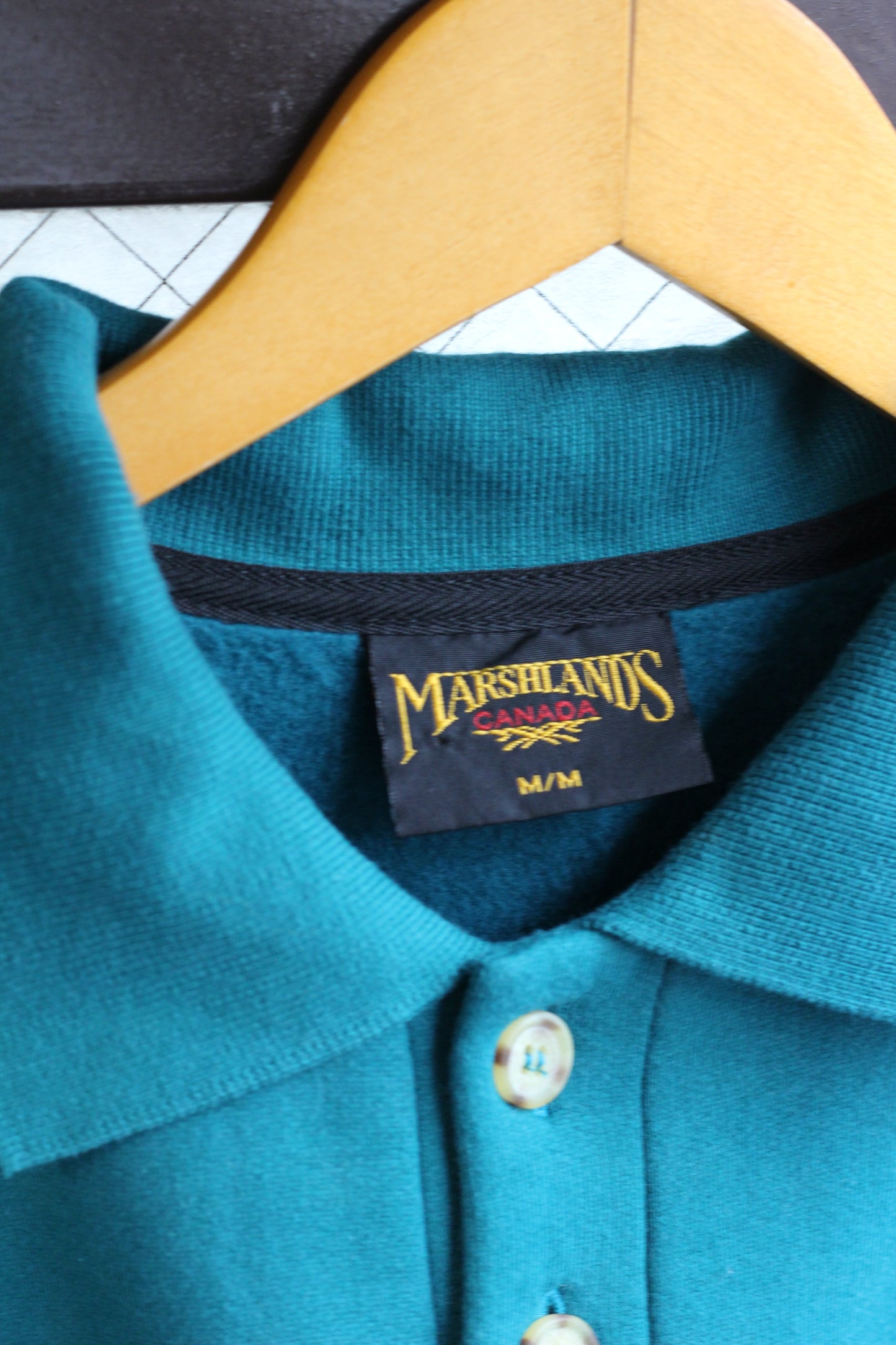 Made In Canada & Greece Men's Vintage Sweat Polo Shirt set x2点