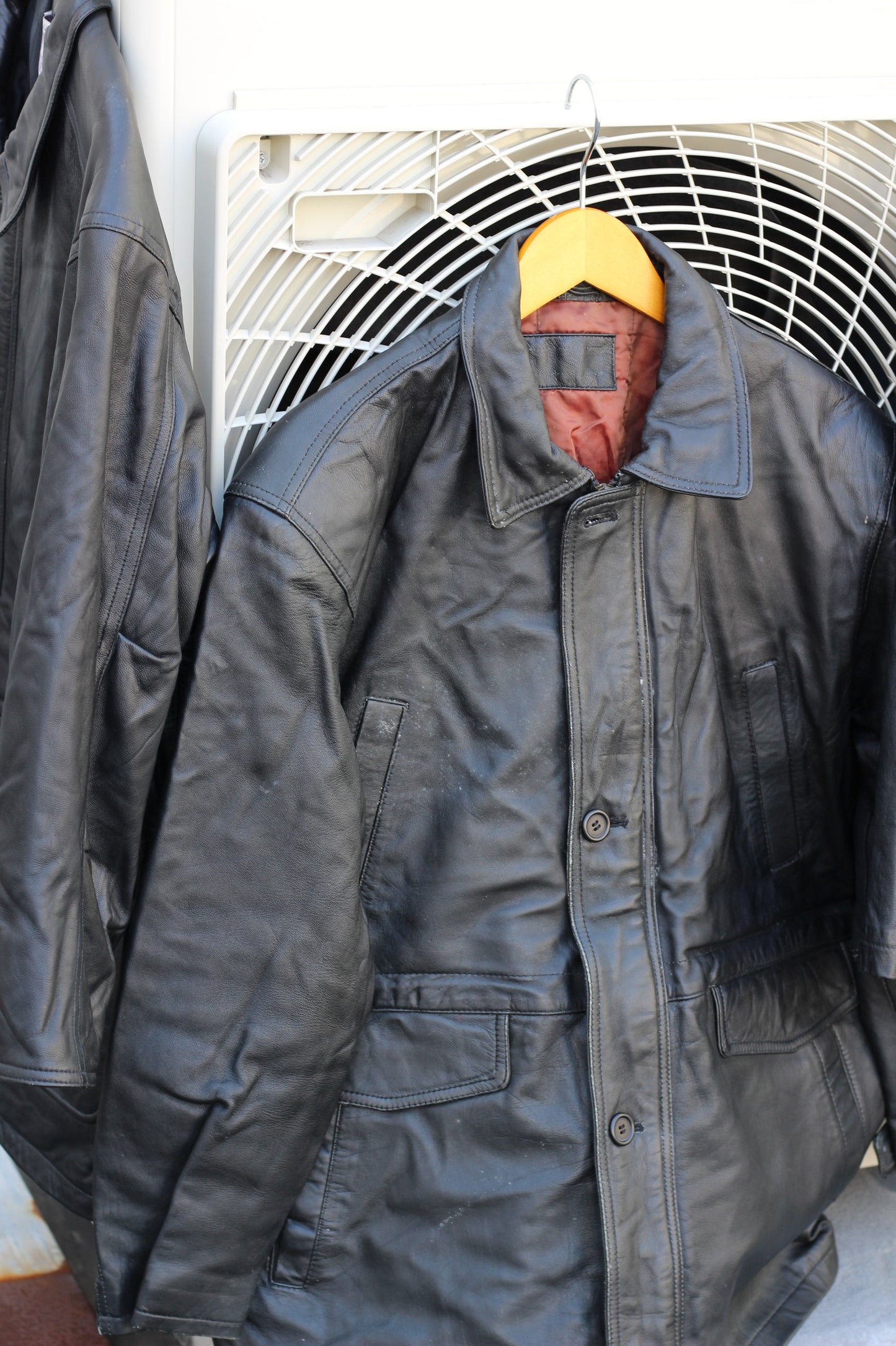 Men's Leather Jacket x10点