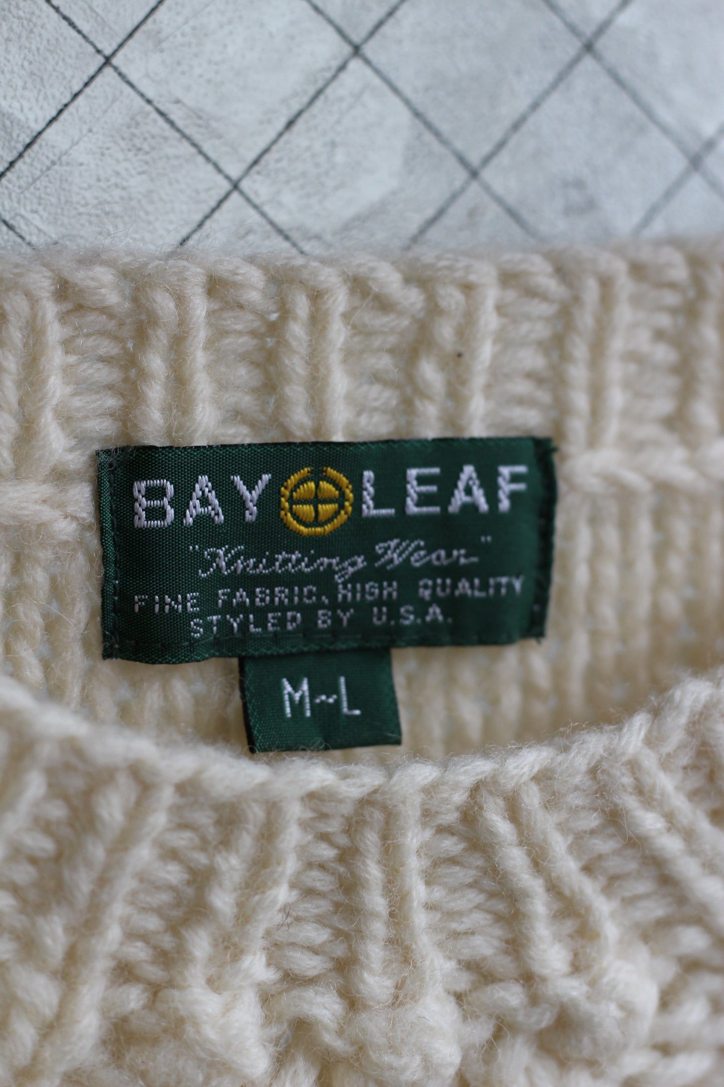 80's Men's Vintage Fisherman Knit Sweater set x2点