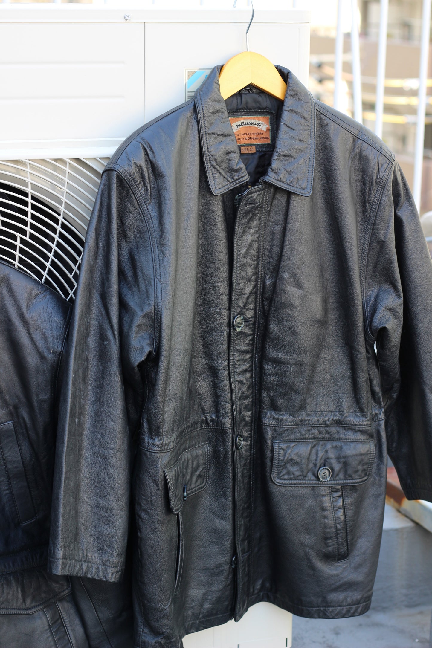 Men's Leather Jacket x10点