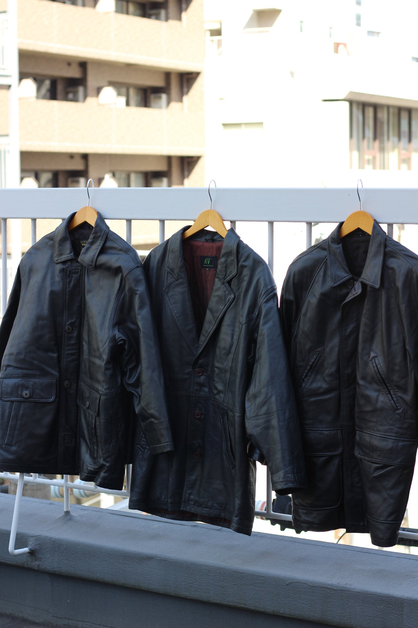 Men's Leather Jacket x10点
