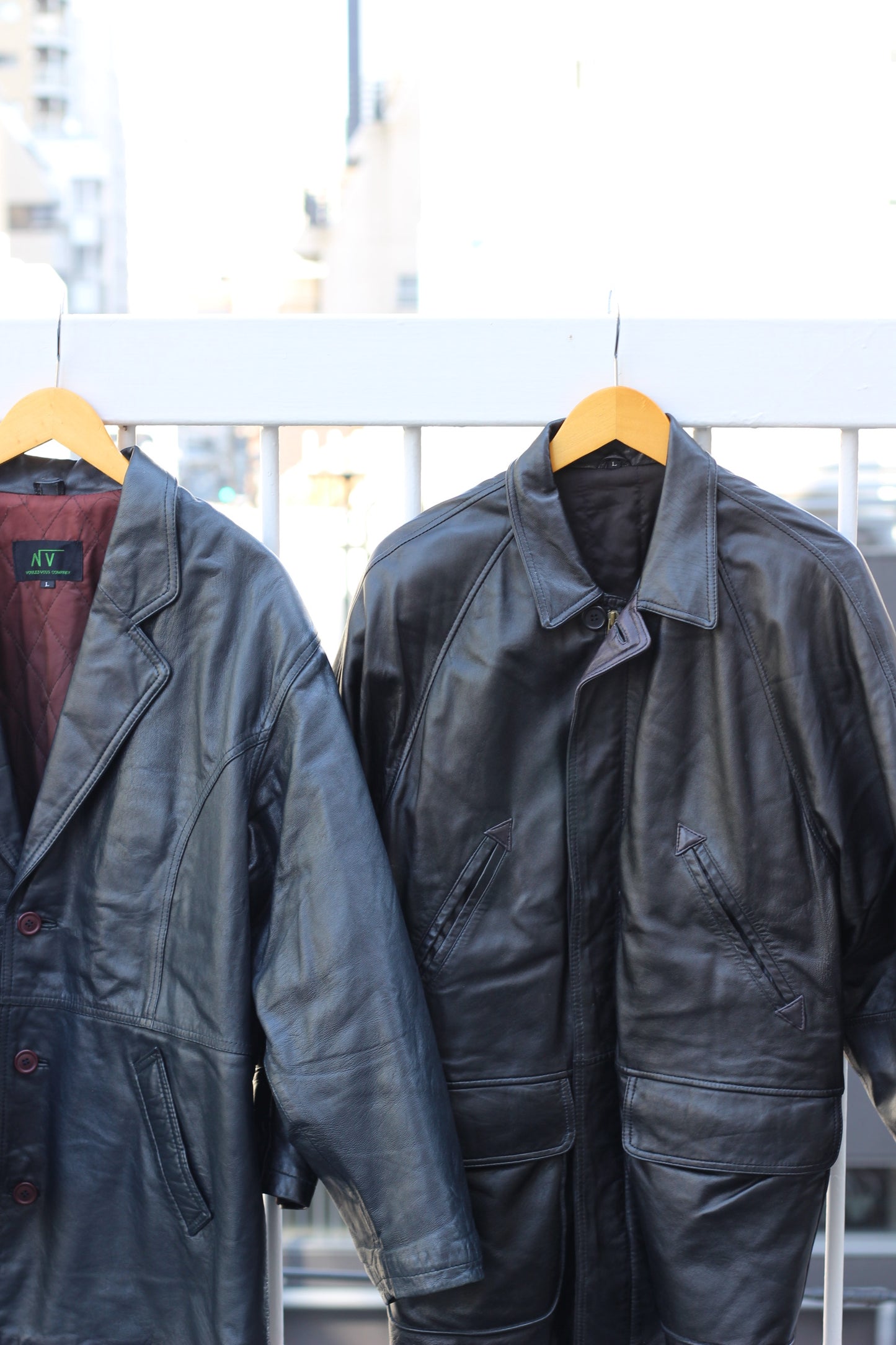 Men's Leather Jacket x10点