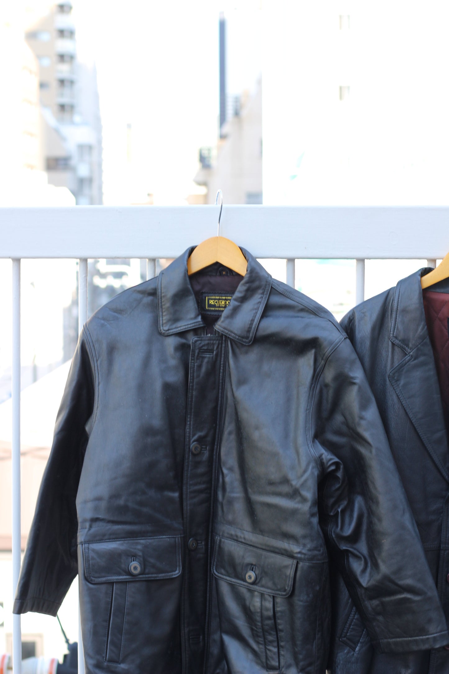 Men's Leather Jacket x10点