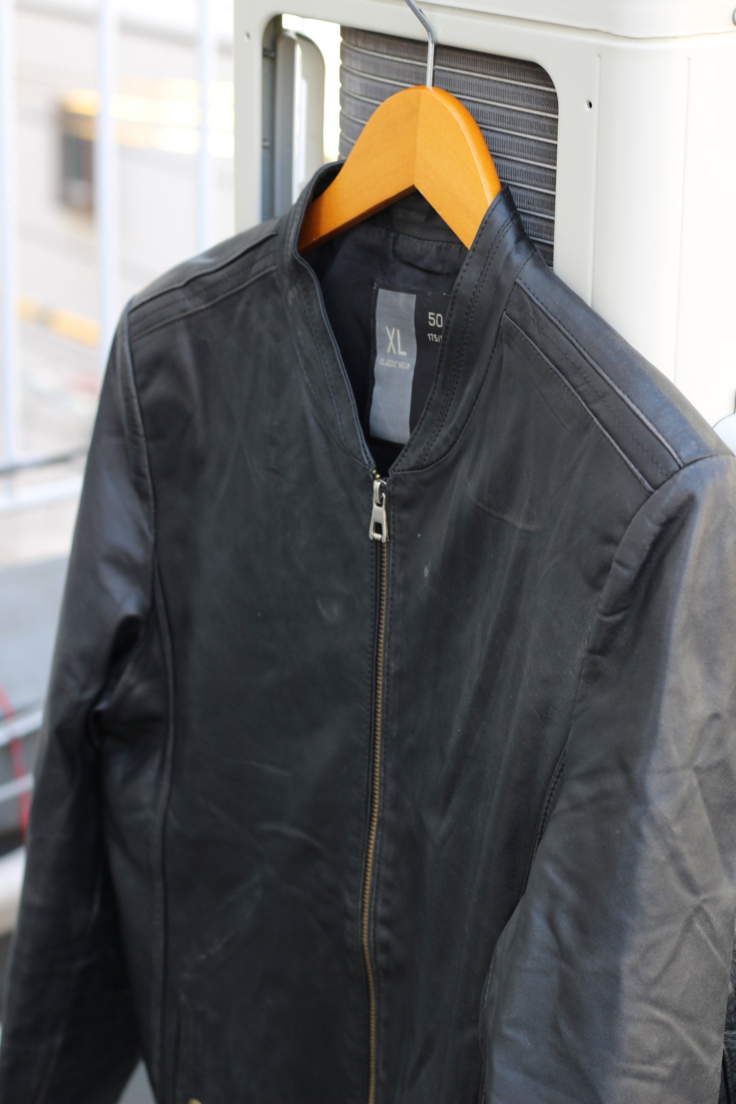Men's Leather Jacket x10点