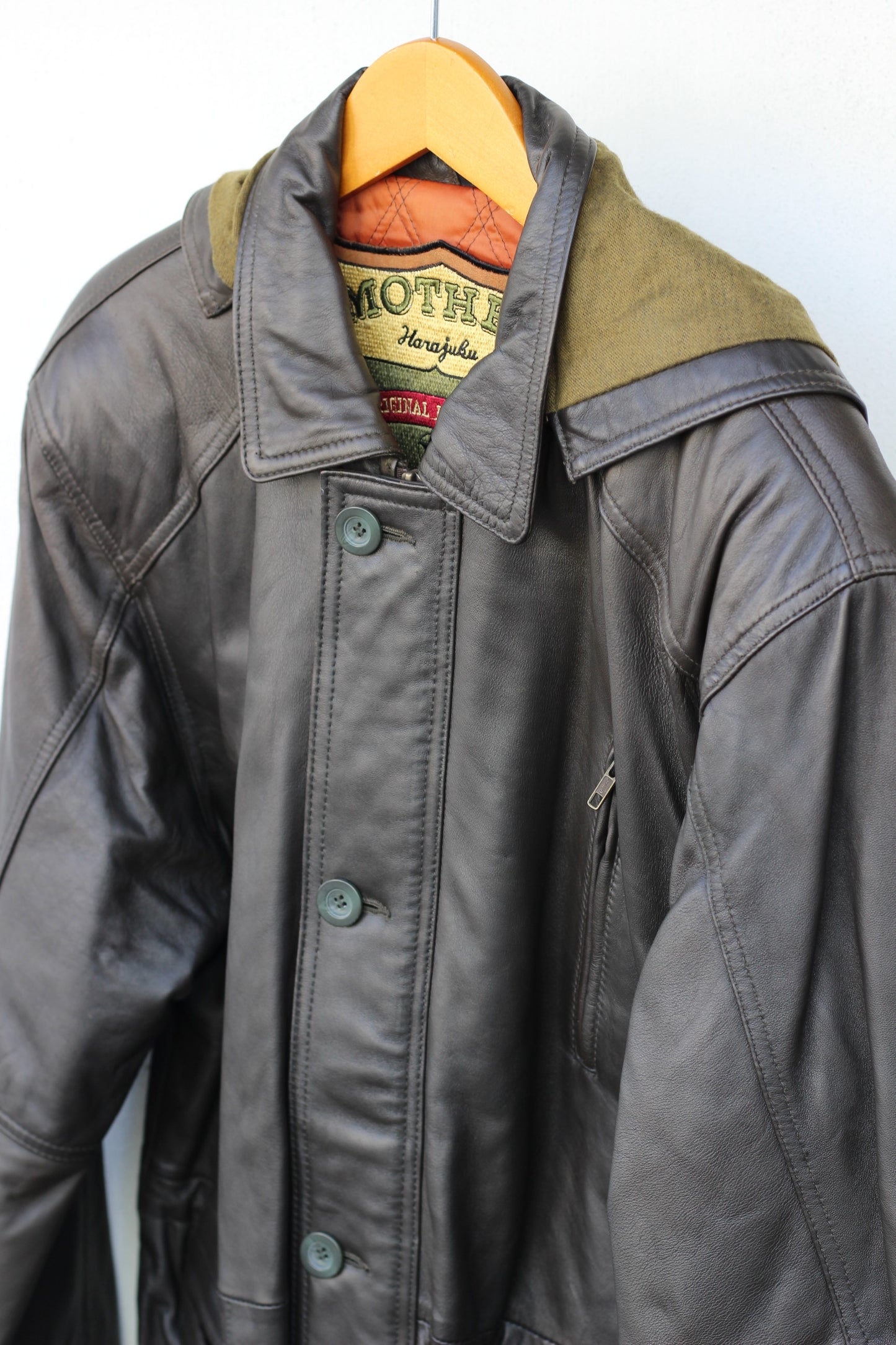 Men's Leather Jacket x10点