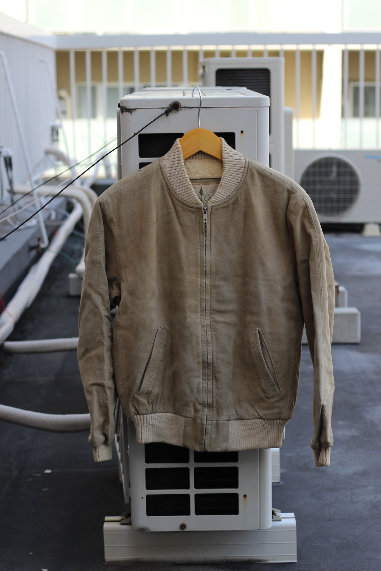 Men's Brown Leather Jacket x6点
