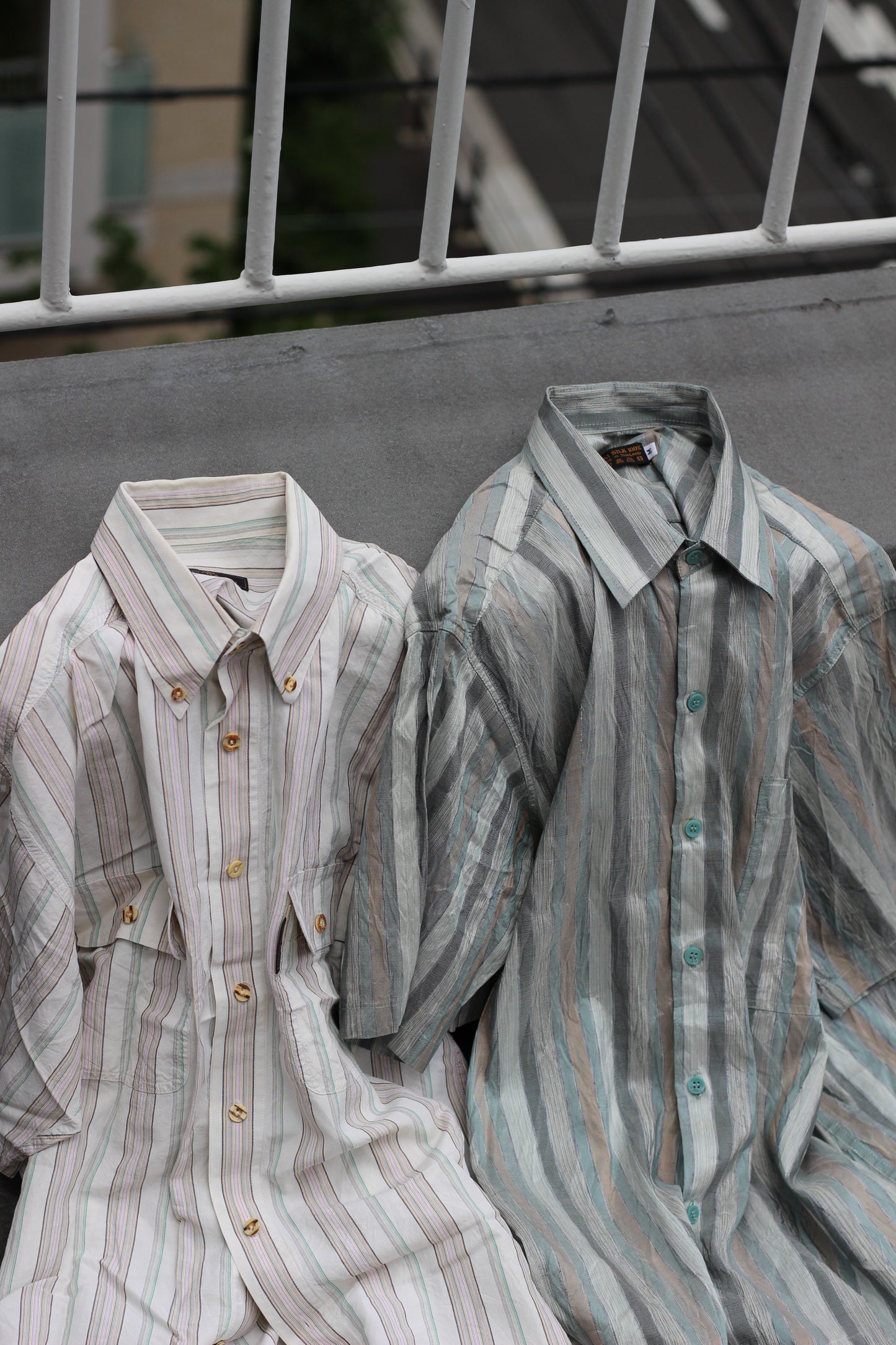 Men's Designer Short Sleeve Silk Shirt x3点