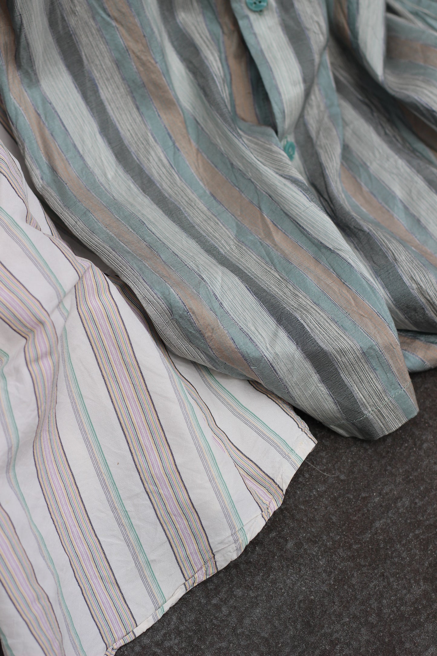 Men's Designer Short Sleeve Silk Shirt x3点