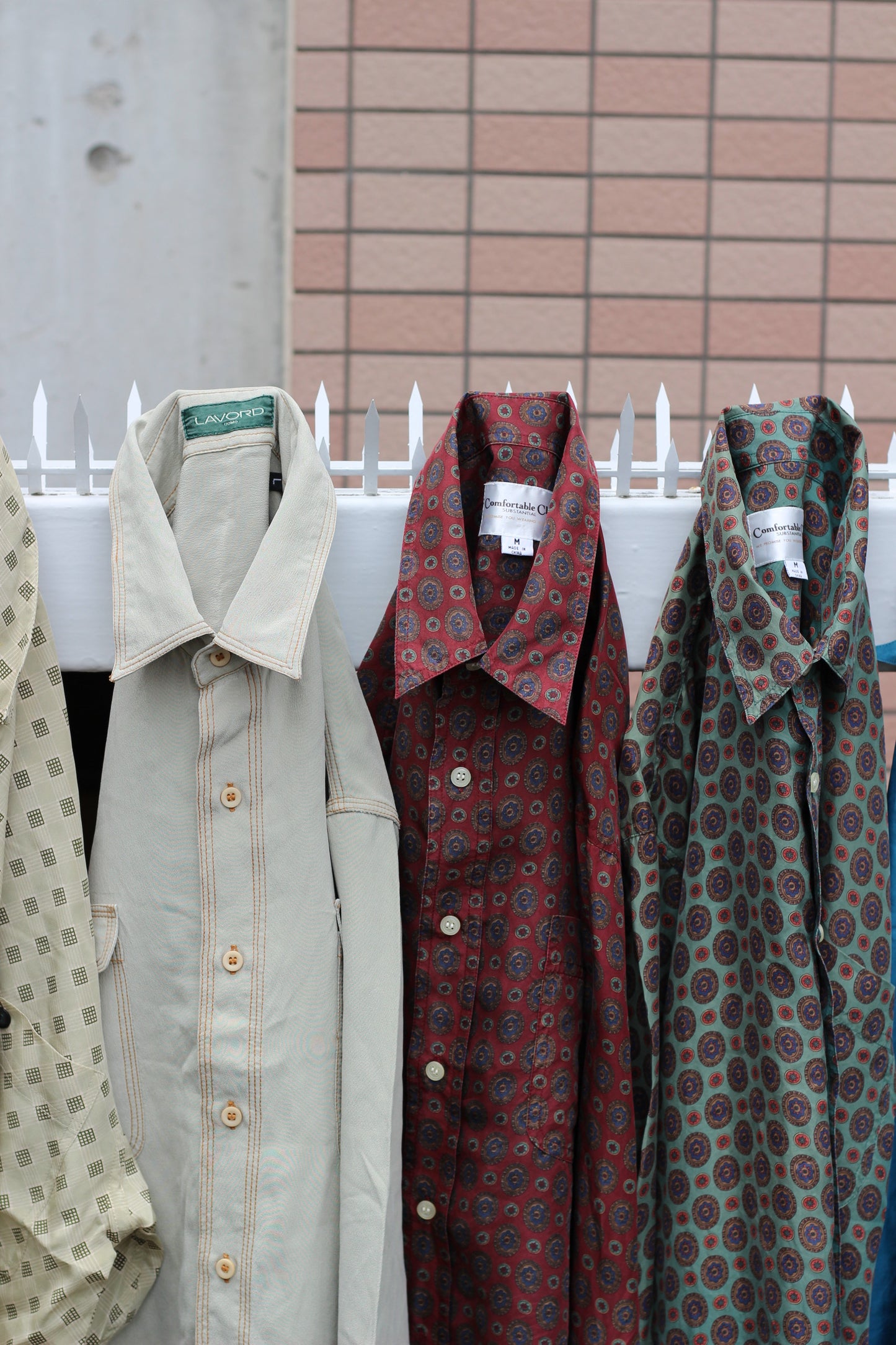Men's Designer Long Sleeve Silk Shirt x9点
