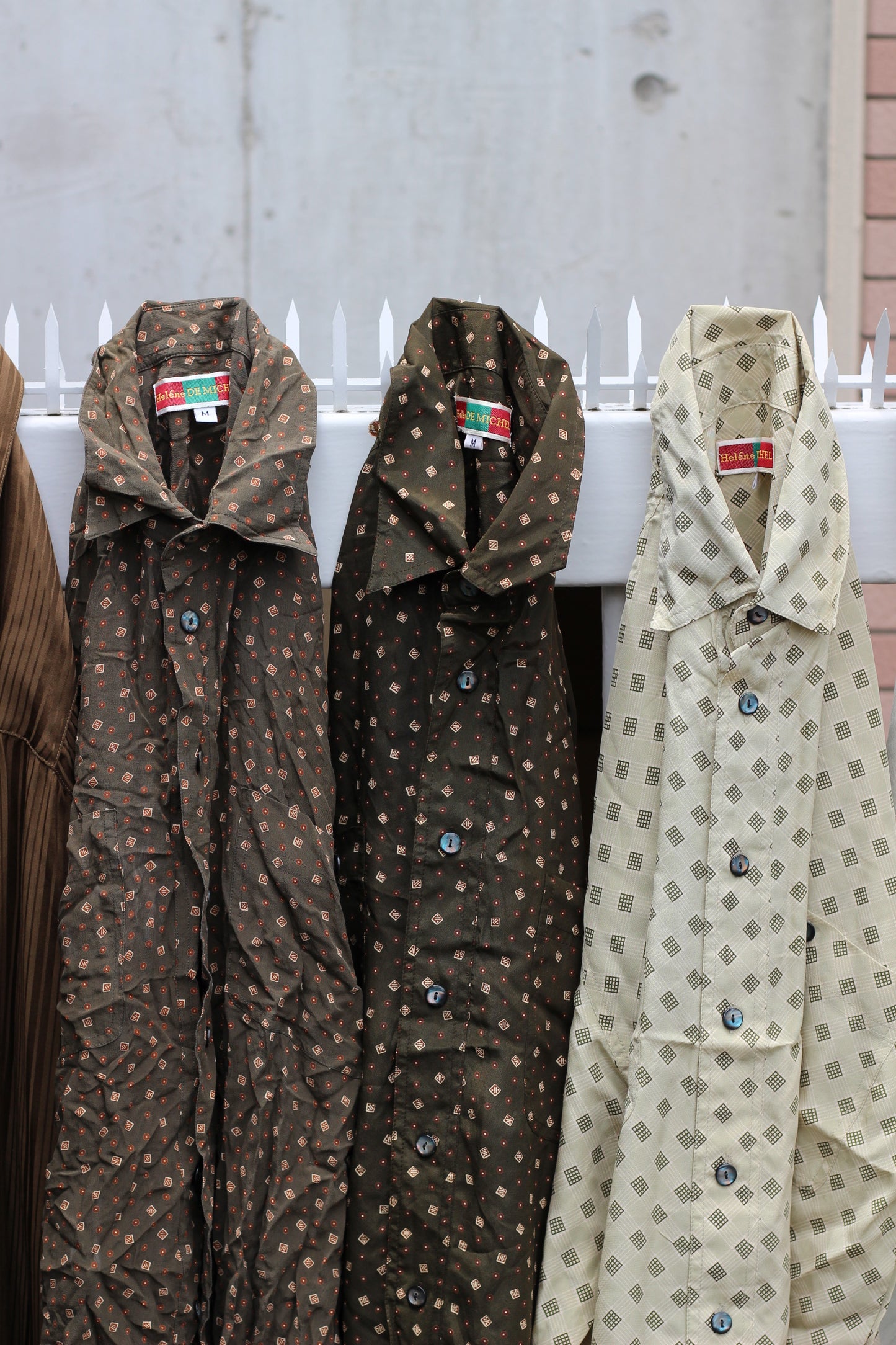 Men's Designer Long Sleeve Silk Shirt x9点