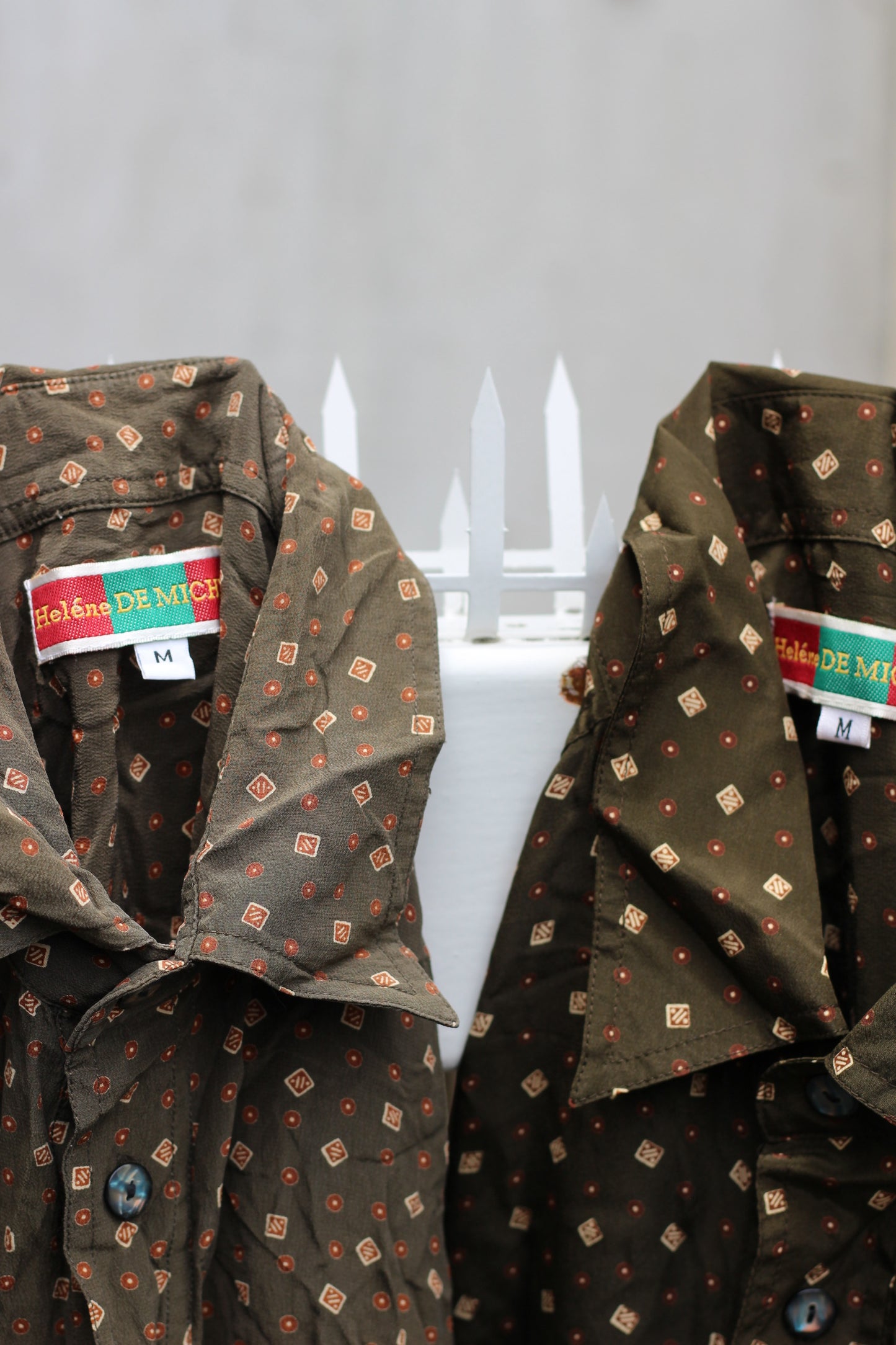 Men's Designer Long Sleeve Silk Shirt x9点