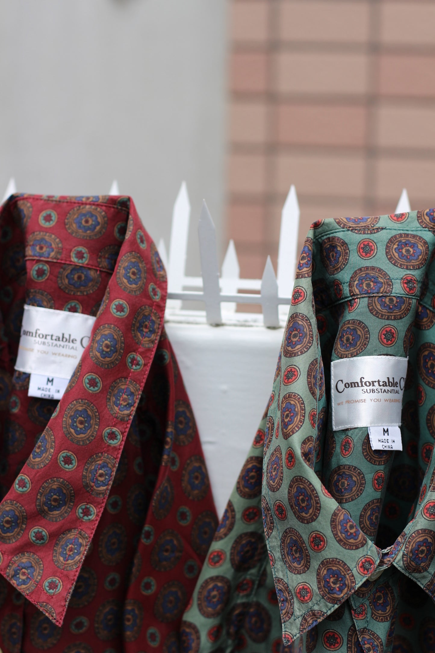Men's Designer Long Sleeve Silk Shirt x9点