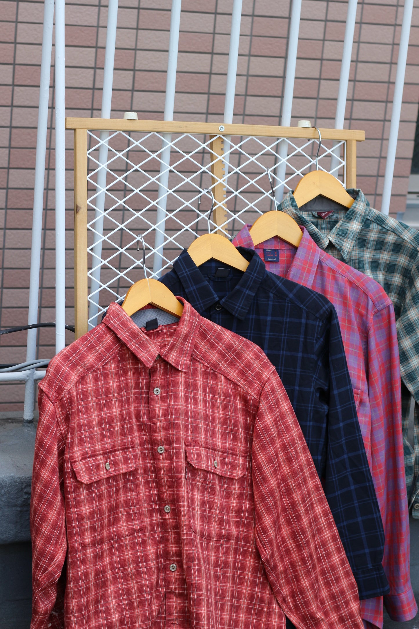 mont-Bell Flannel Shirt x4点