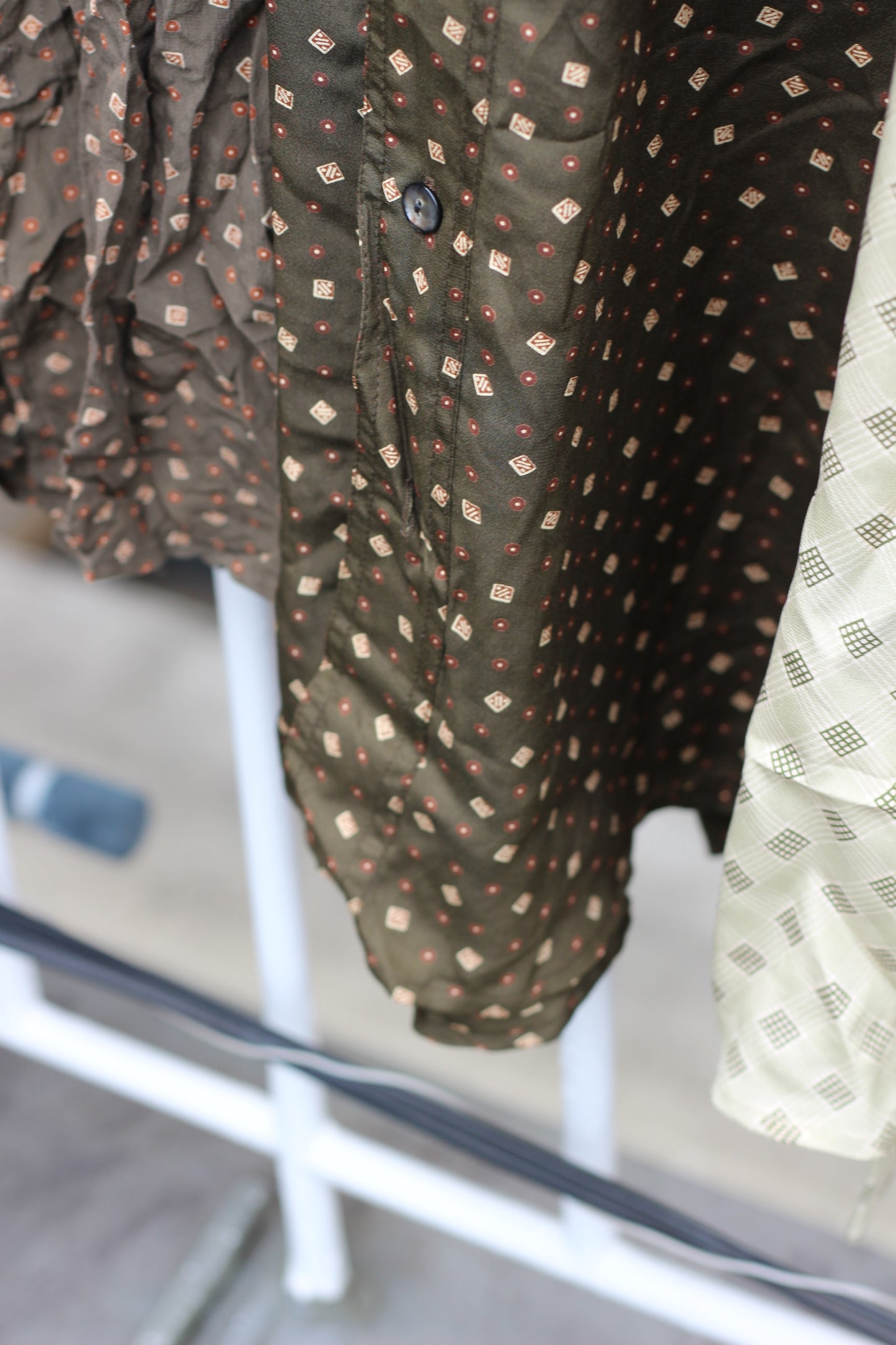 Men's Designer Long Sleeve Silk Shirt x9点