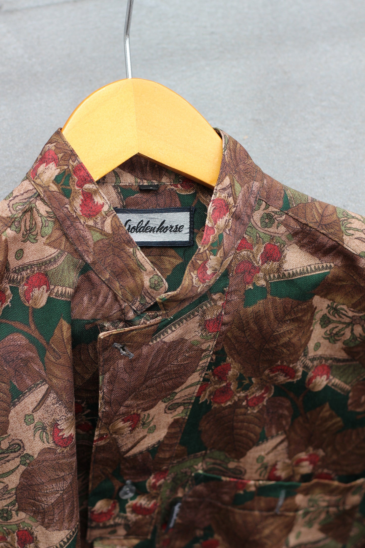 Men's Long Sleeve Band Collar Shirt x7点
