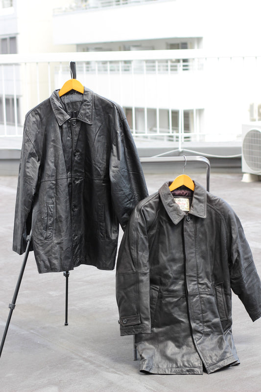 Men's Leather Coats x9点
