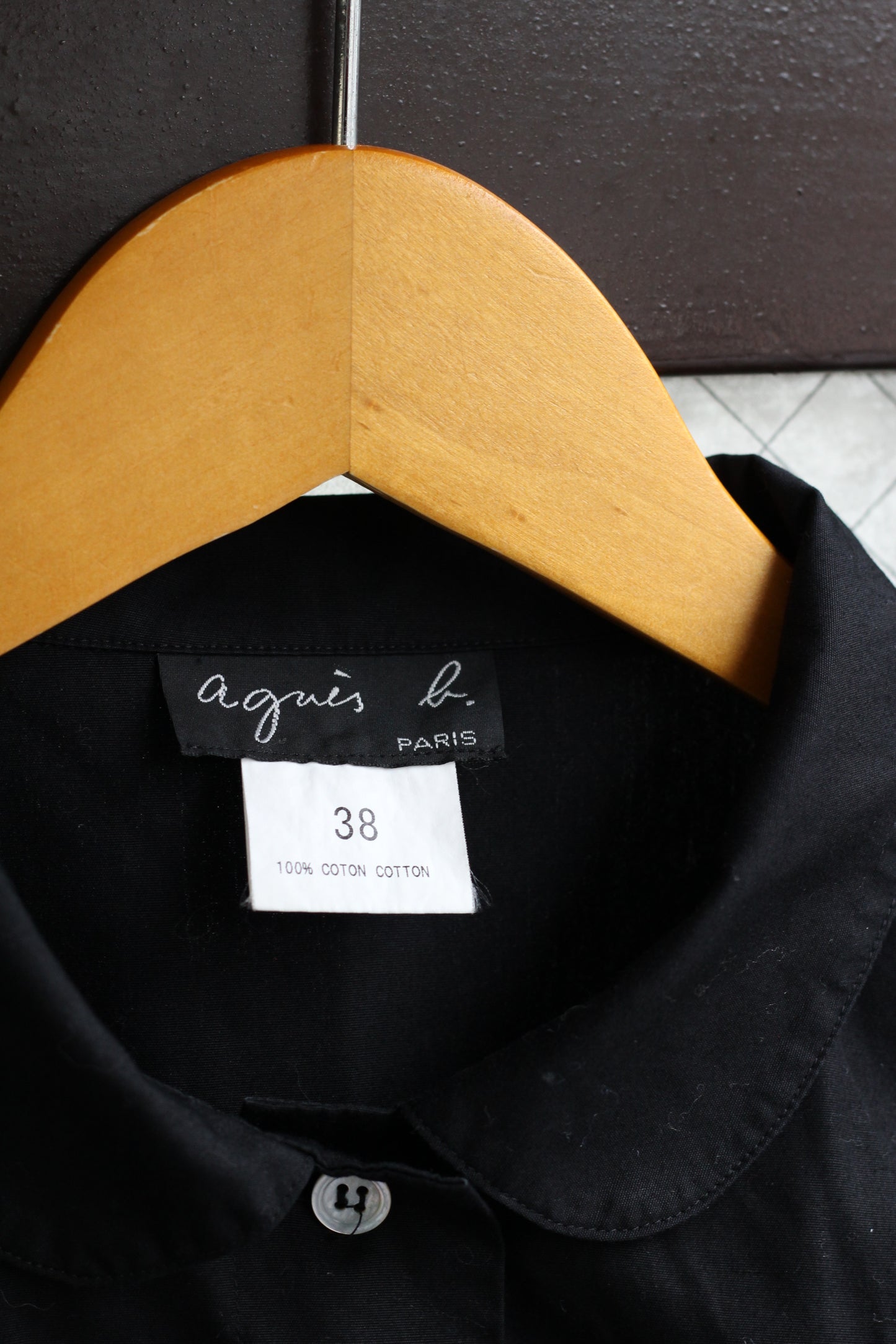 agnès b. Women's Black Shirt set x2点