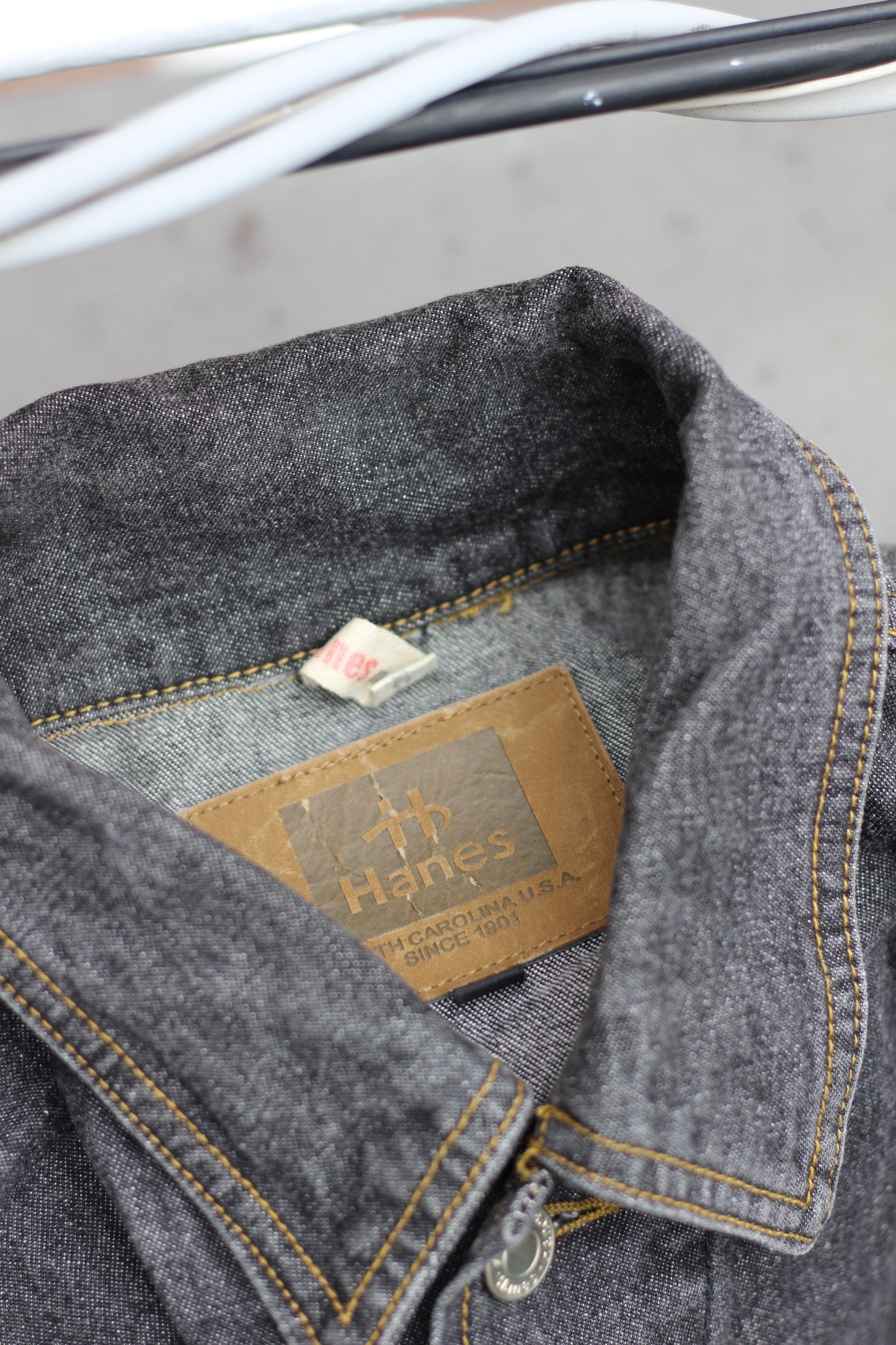 Men's Black Denim Jacket x3点