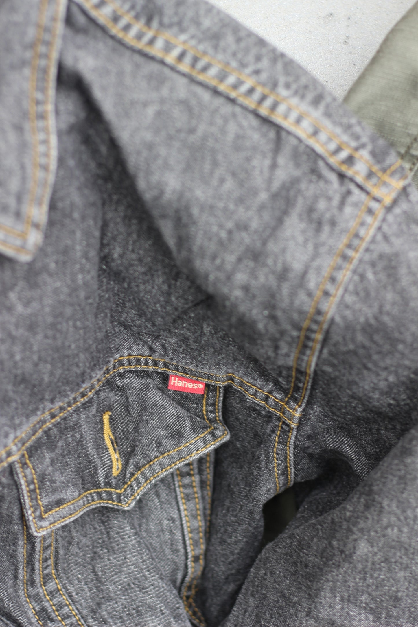 Men's Black Denim Jacket x3点