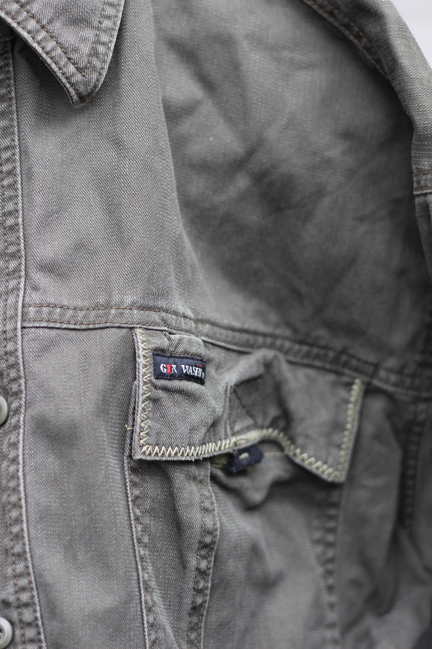 Men's Black Denim Jacket x3点