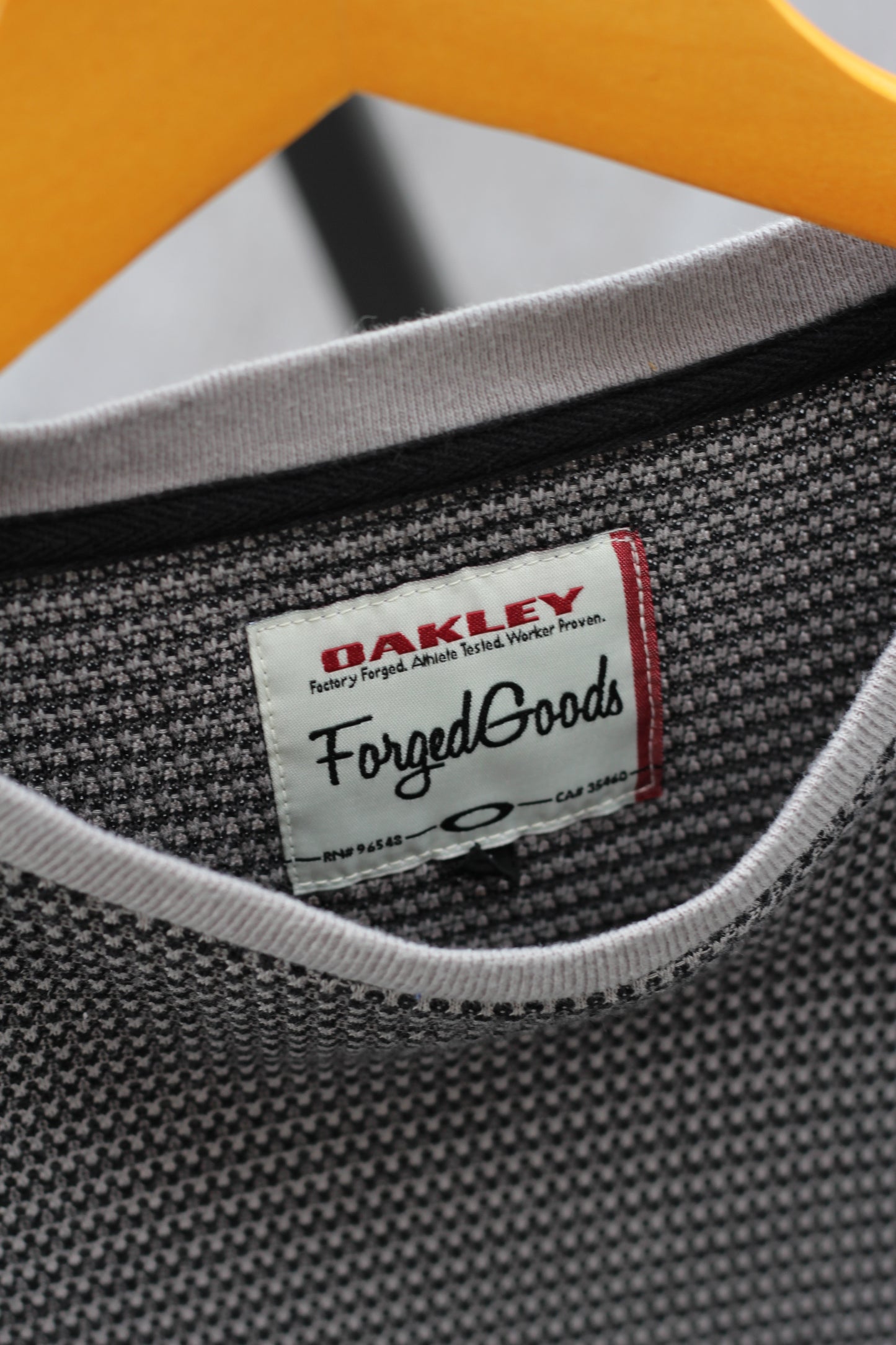 90's Oakley Y2K Style Long Sleeve T-Shirt & Tech Design Knit set x2点